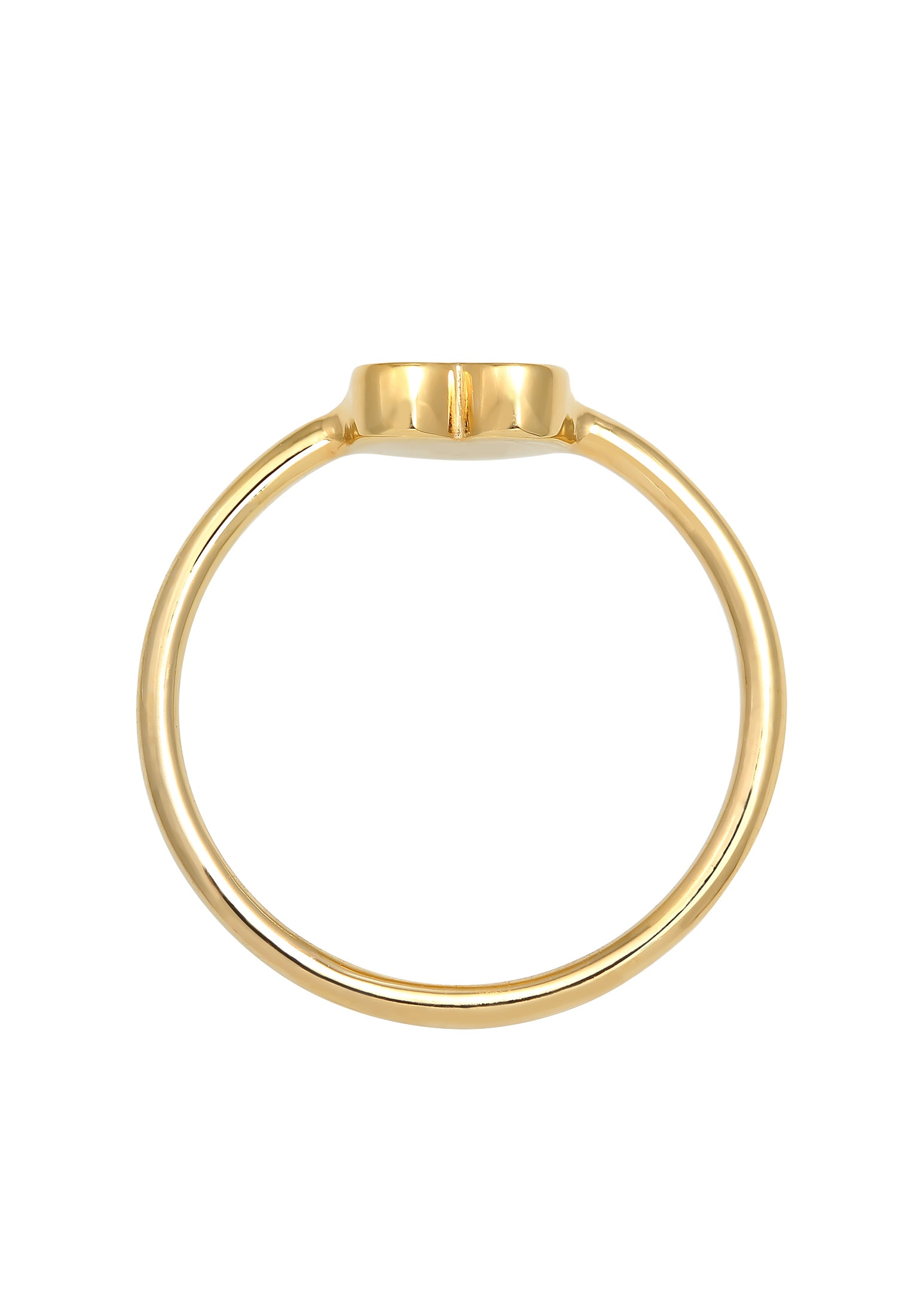 Elli Fingerring »Herz Liebe Valentinstag Zeitlos 925 Silber«