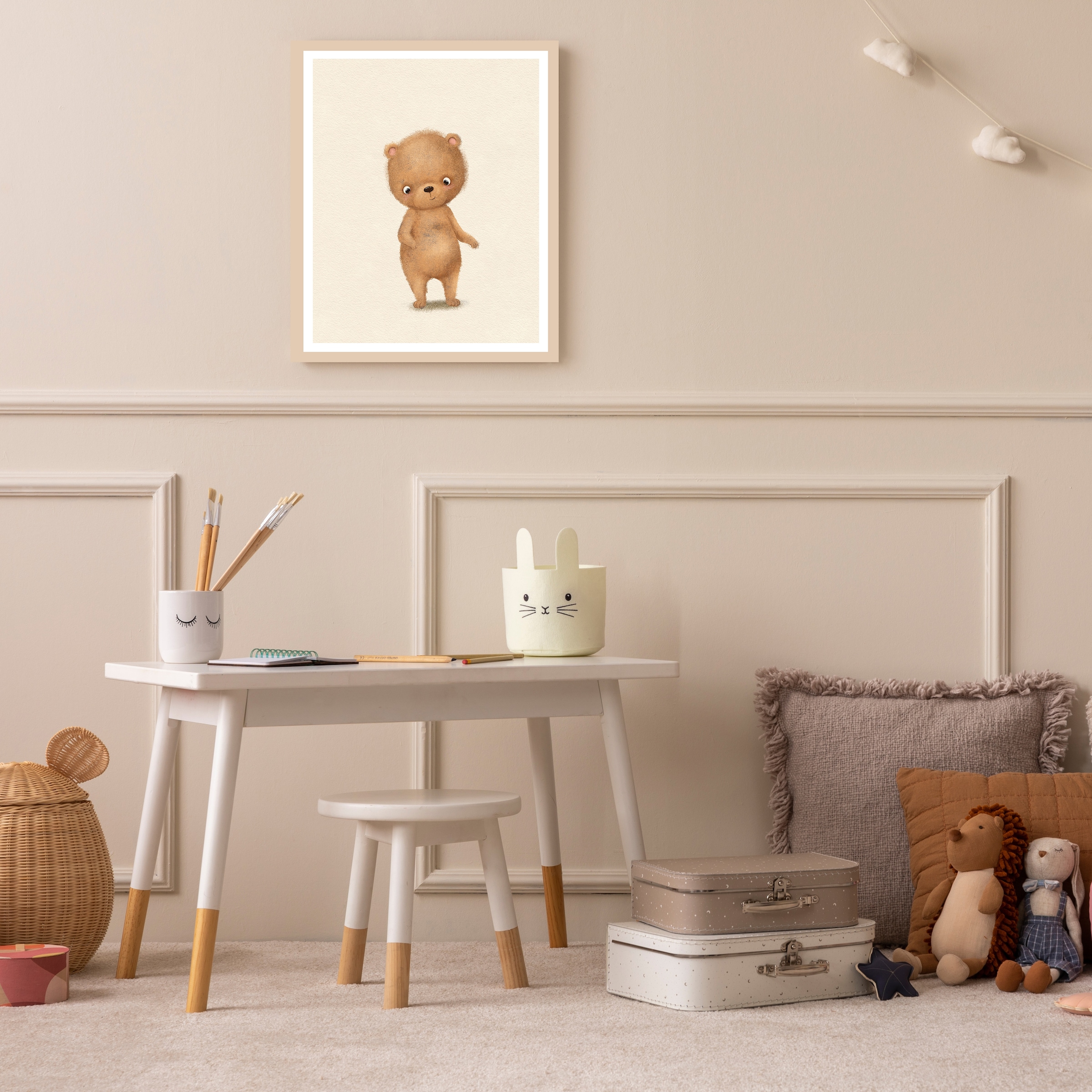 Lüttenhütt Poster »Bär«, Bär-Fantasy-Tiere, (1 St.), HD Premium Druck günstig online kaufen