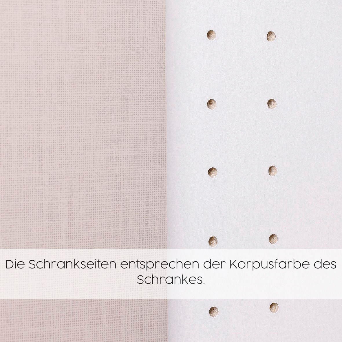 rauch Drehtürenschrank »Kleiderschrank Schrank Garderobe Wäscheschrank NAGATA mit Spiegel«, (in 3 verschiedenen Ausstattungen BASIC/CLASSIC/PREMIUM), und Schubladen sowie Stangengriffen TOPSELLER MADE IN GERMANY