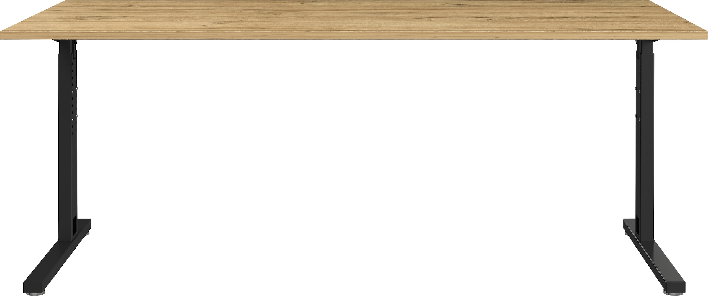 GERMANIA Schreibtisch »GW-Profi 3.0«, höhenverstellbar (70- 80 cm), in 2 Br günstig online kaufen