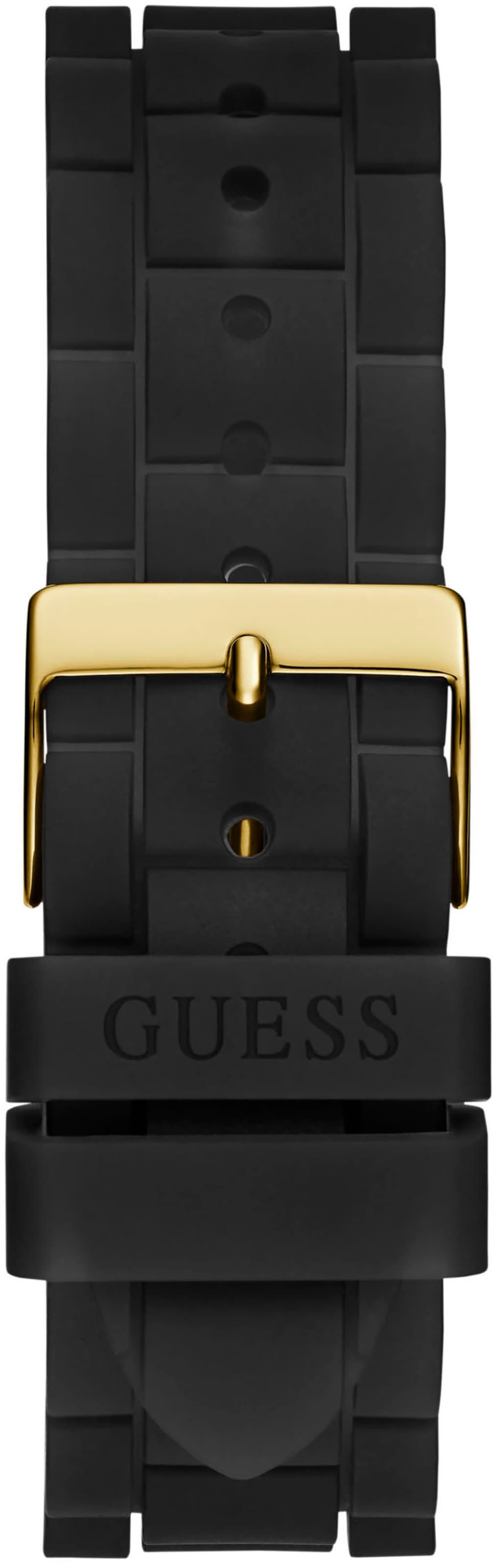 Guess Multifunktionsuhr »JELLY«, Quarzuhr, Armbanduhr, Damenuhr, Datum, 12/24-Std.-Anzeige