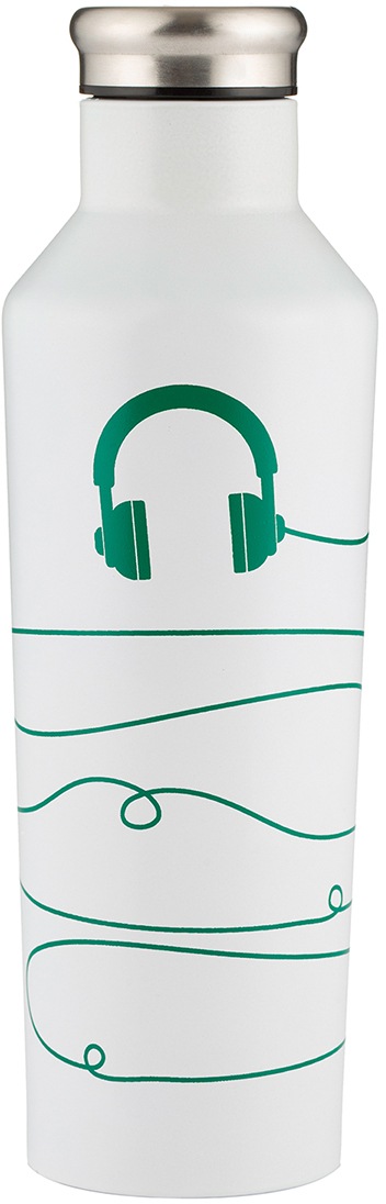 Typhoon Trinkflasche »PURE, Cable«, (1 tlg.), Edelstahl, wechselt die Farbe, 800 ml kaufen