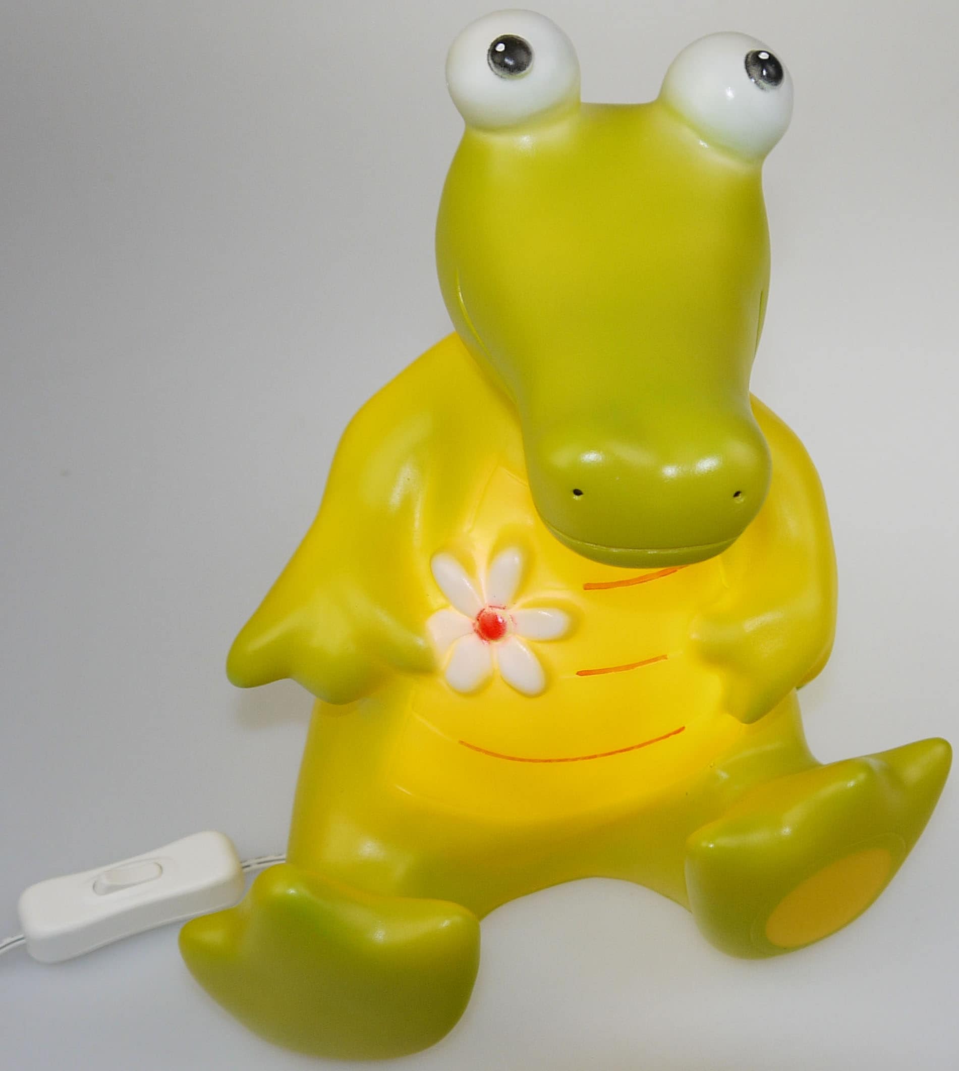 niermann LED Dekofigur »Krokodil Hector, Kinderlampe« GU10 1 Stk. Dekoleuchte Krokodil Hector, Kinderzimmer