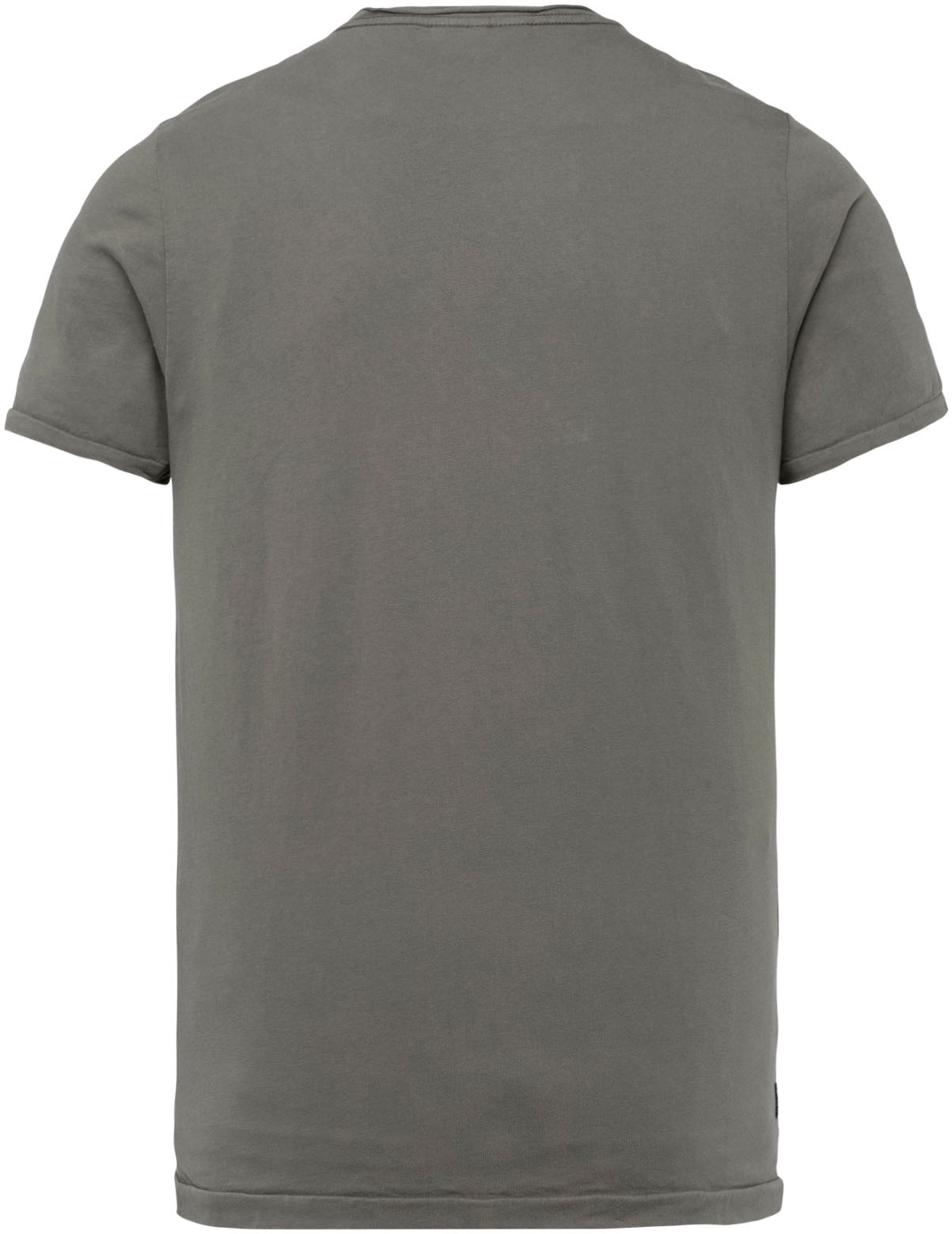 PME LEGEND T-Shirt, eingefasster Rundhalsausschnitt mit Rollkante