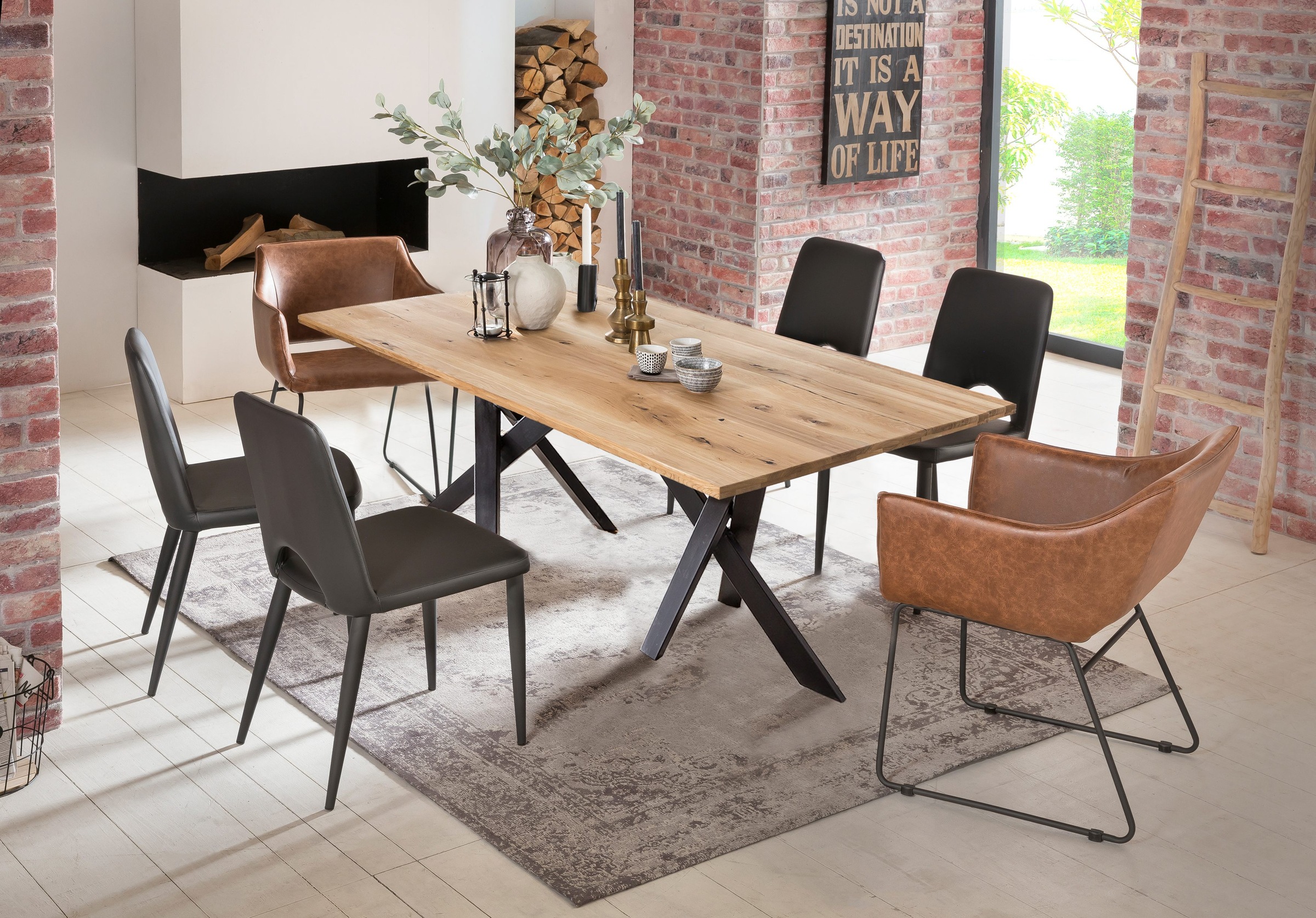 SIT Tischplatte, im geölten Finish