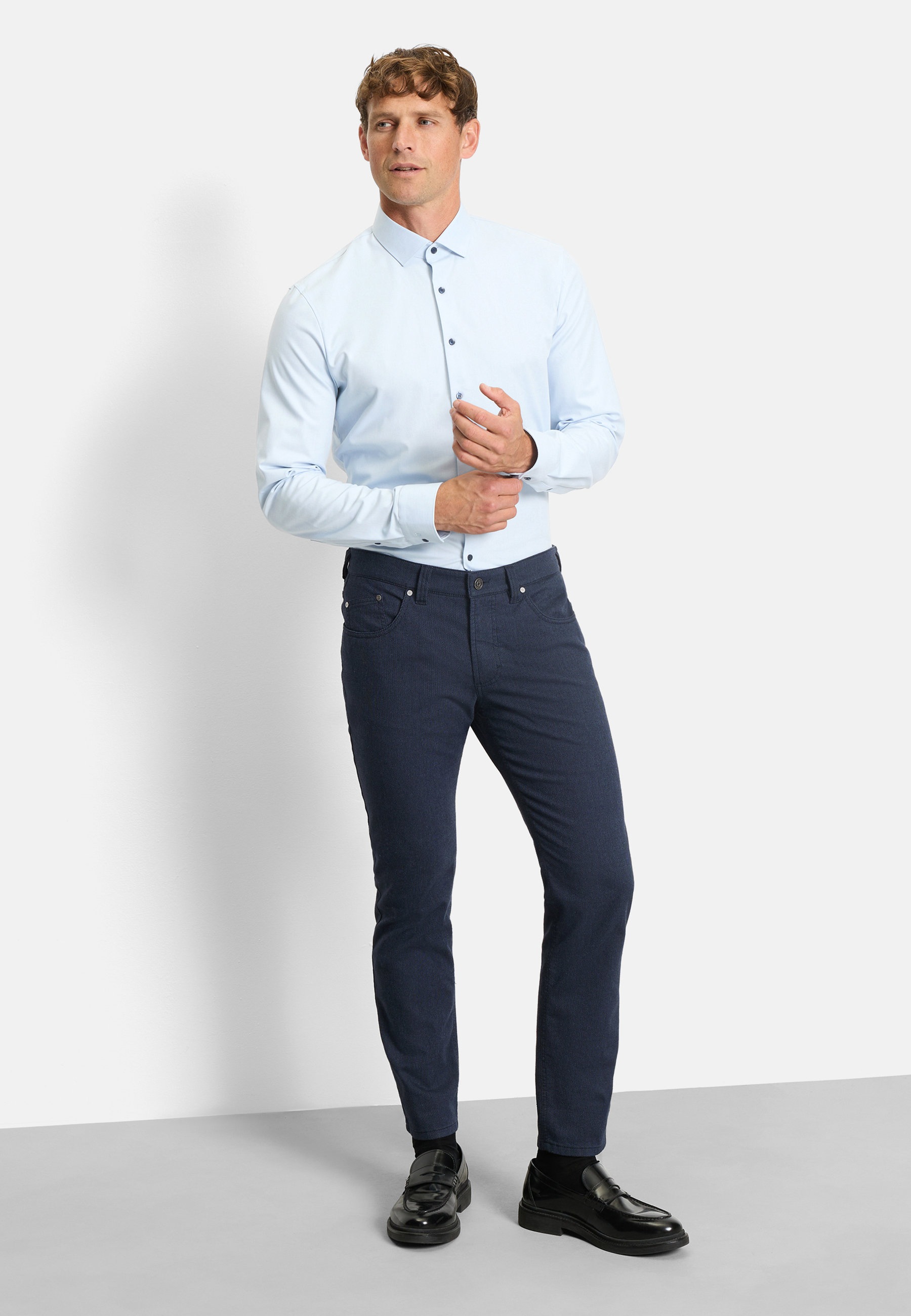 OLYMP Businesshemd »OLYMP No. Six 24/Seven, super slim, Modern Kent«