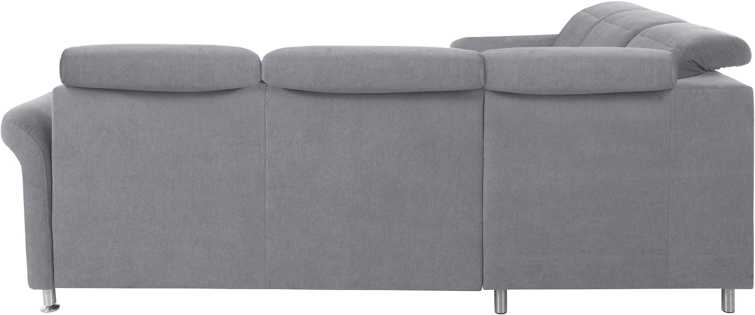 sit&more Ecksofa »Darwin L-Form«, inklusive Federkern, wahlweise mit Kopfteilverstellung, Bettfunktion