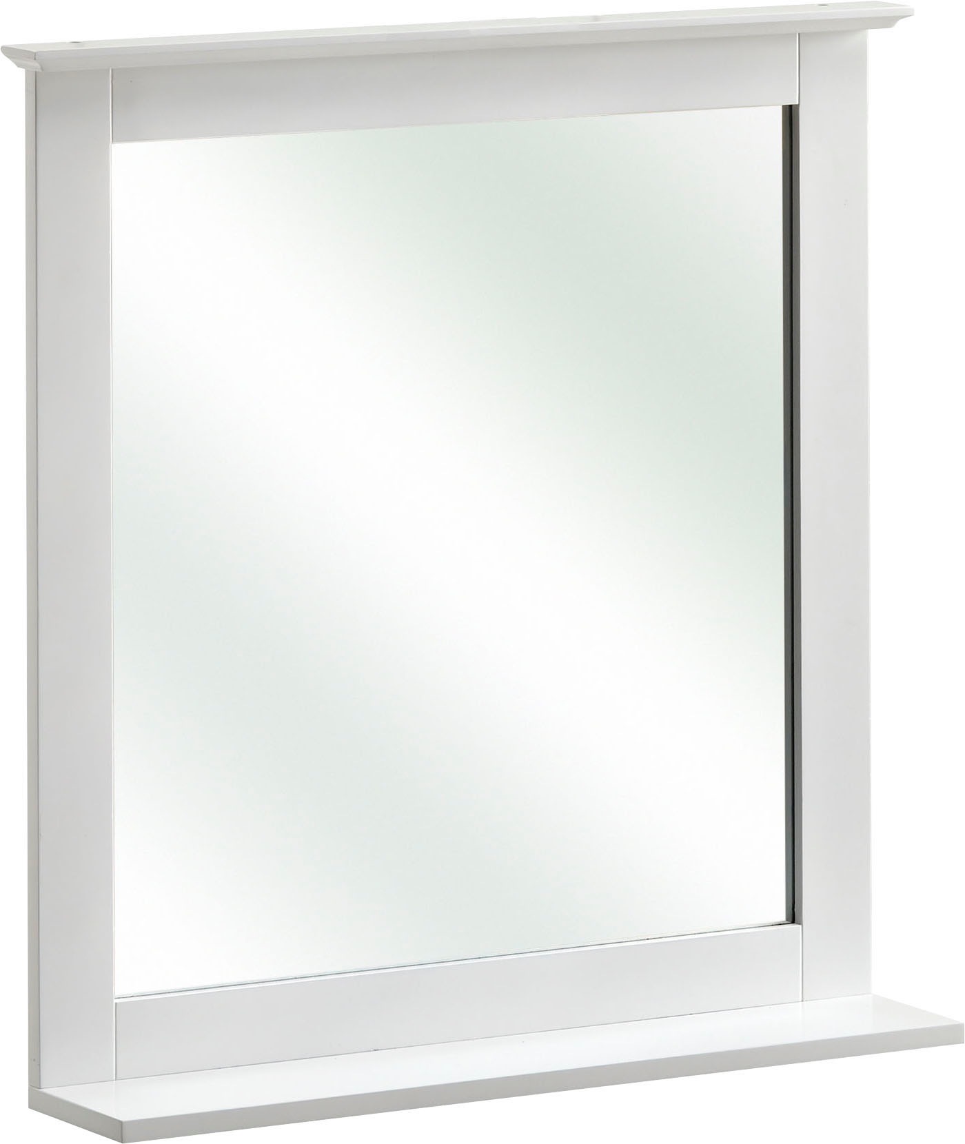 Saphir Badspiegel »Quickset 928 Spiegel mit Ablage, 60 cm breit, Landhaus-S günstig online kaufen