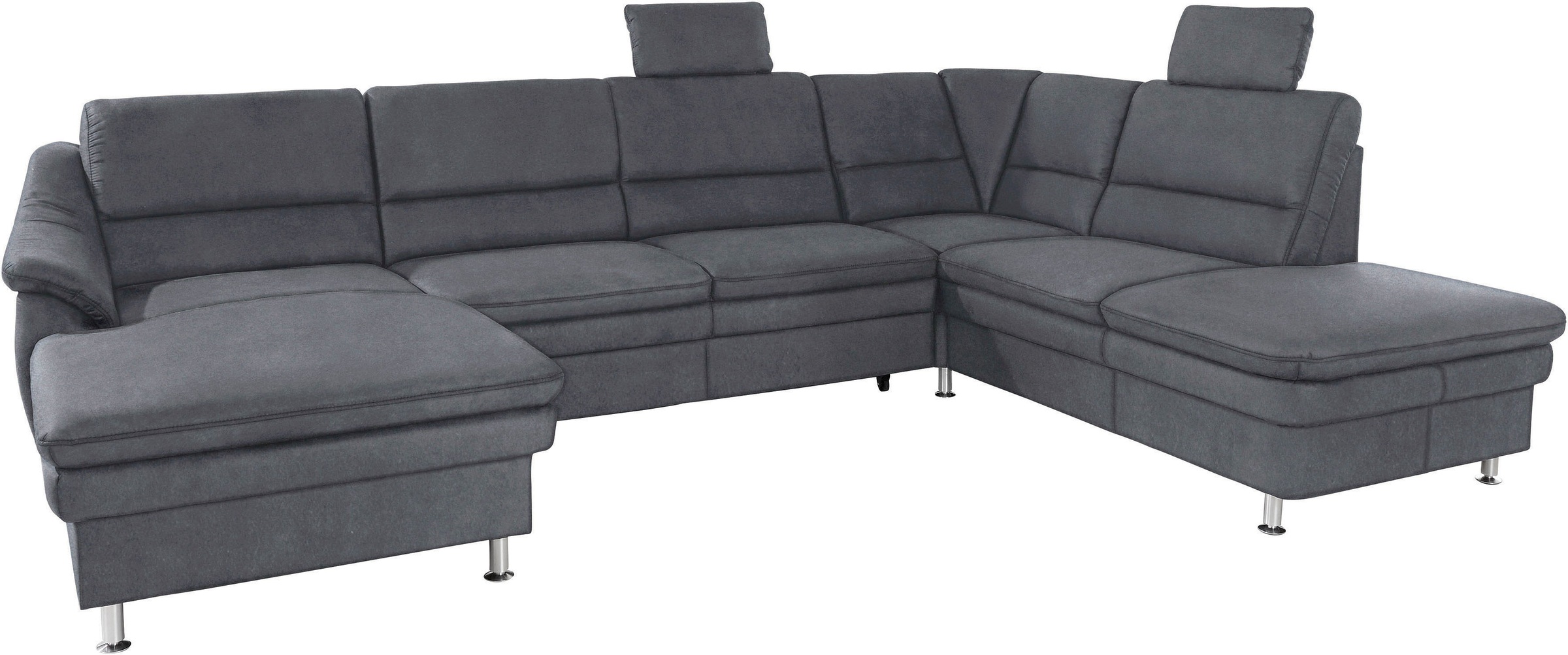 sit&more Wohnlandschaft »Cardoso U-Form« mit Federkern und Kopfstützen, mit günstig online kaufen