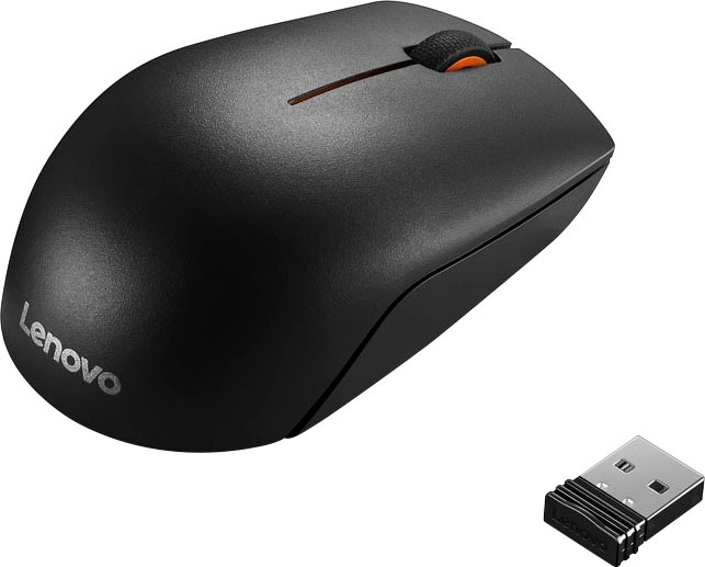 Lenovo ergonomische Maus »300 kompakte Funkmaus« Funk | USB