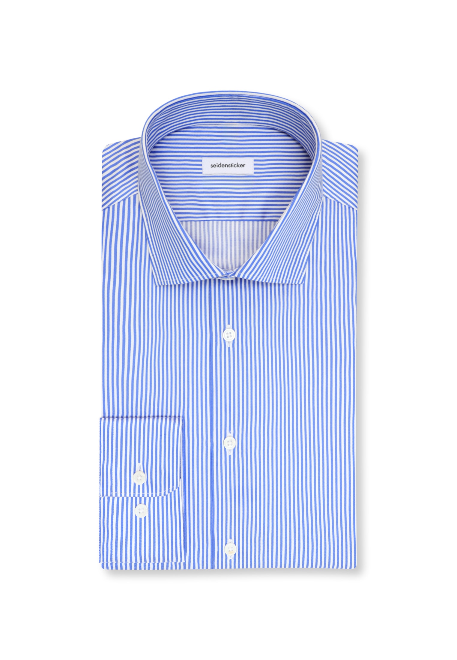 seidensticker Businesshemd »Schwarze Rose« X-Slim 1/1 Kentkragen Gestreift