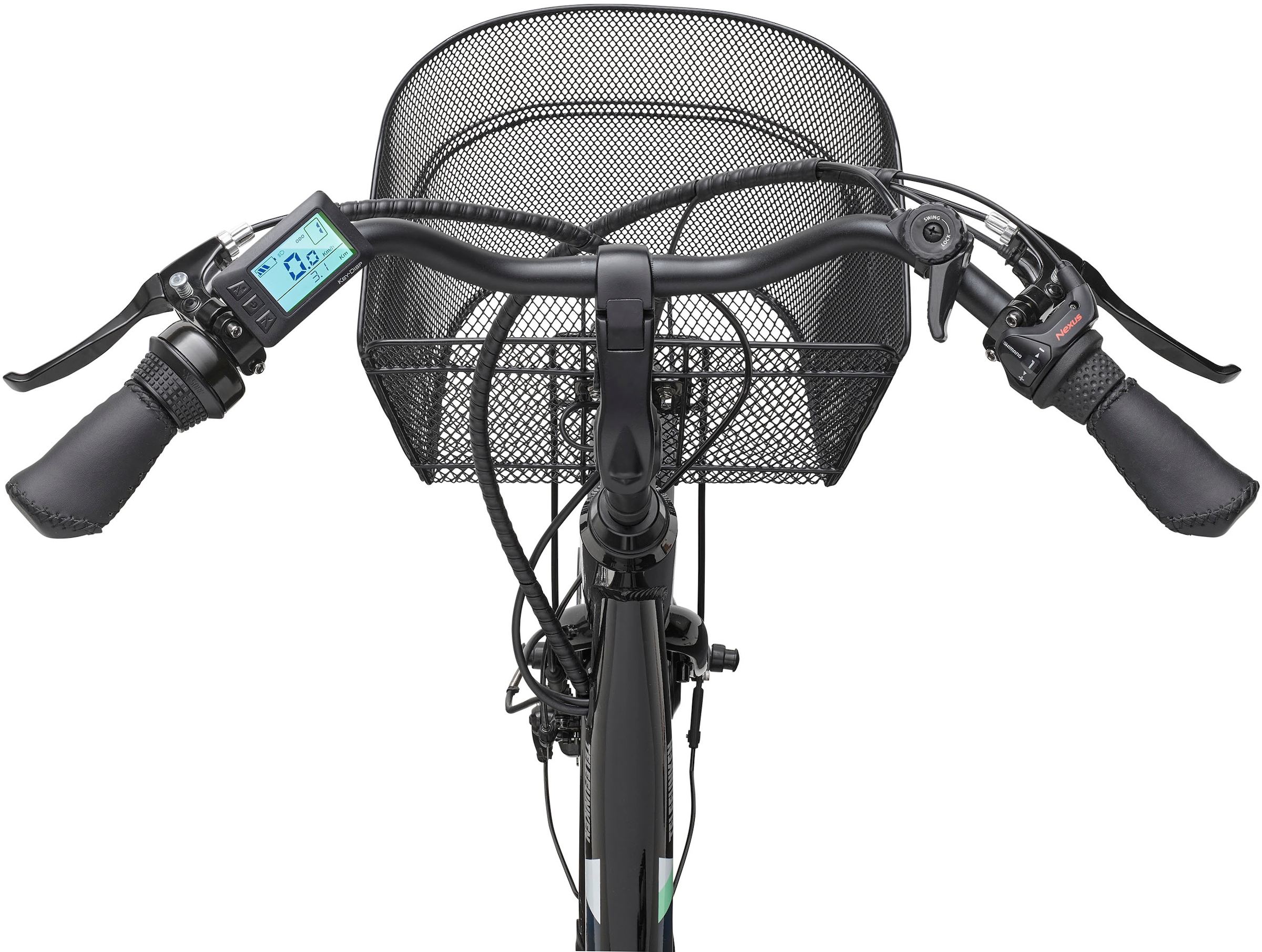 Telefunken E-Bike »TC500«, 3 Gang, Frontmotor 250 W, Pedelec, Elektrofahrrad für Damen u. Herren