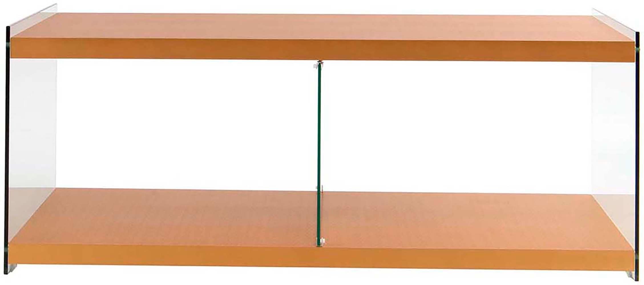 Kayoom TV-Schrank »TV-Tisch Elementary, eckige Form, viel Ablagefläche« 1 Stk. tlg. TV-Tisch, gehärtetes Glas, pflegeleicht