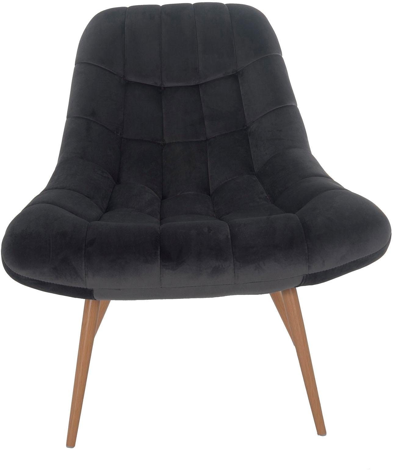 SalesFever Relaxsessel, mit XXL-Steppung, mit schwarzen oder naturfarbenen  Beinen online kaufen | Sessel