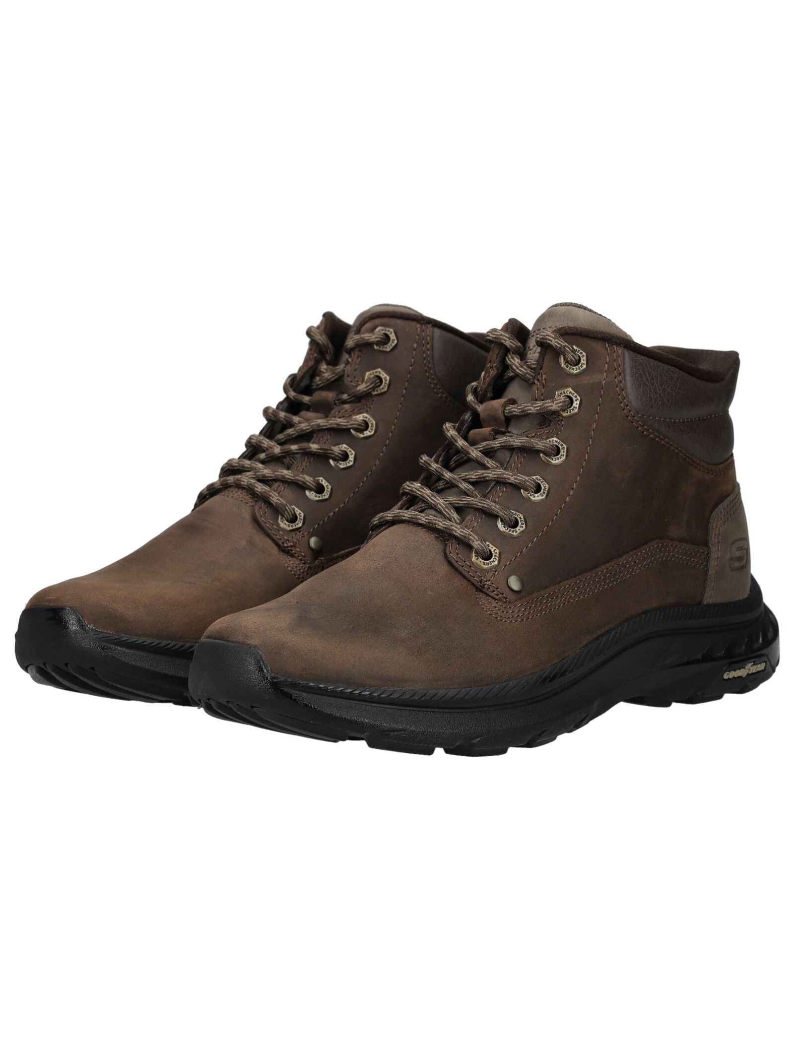 Skechers Schnürstiefelette »Skechers Stiefelette Leder«