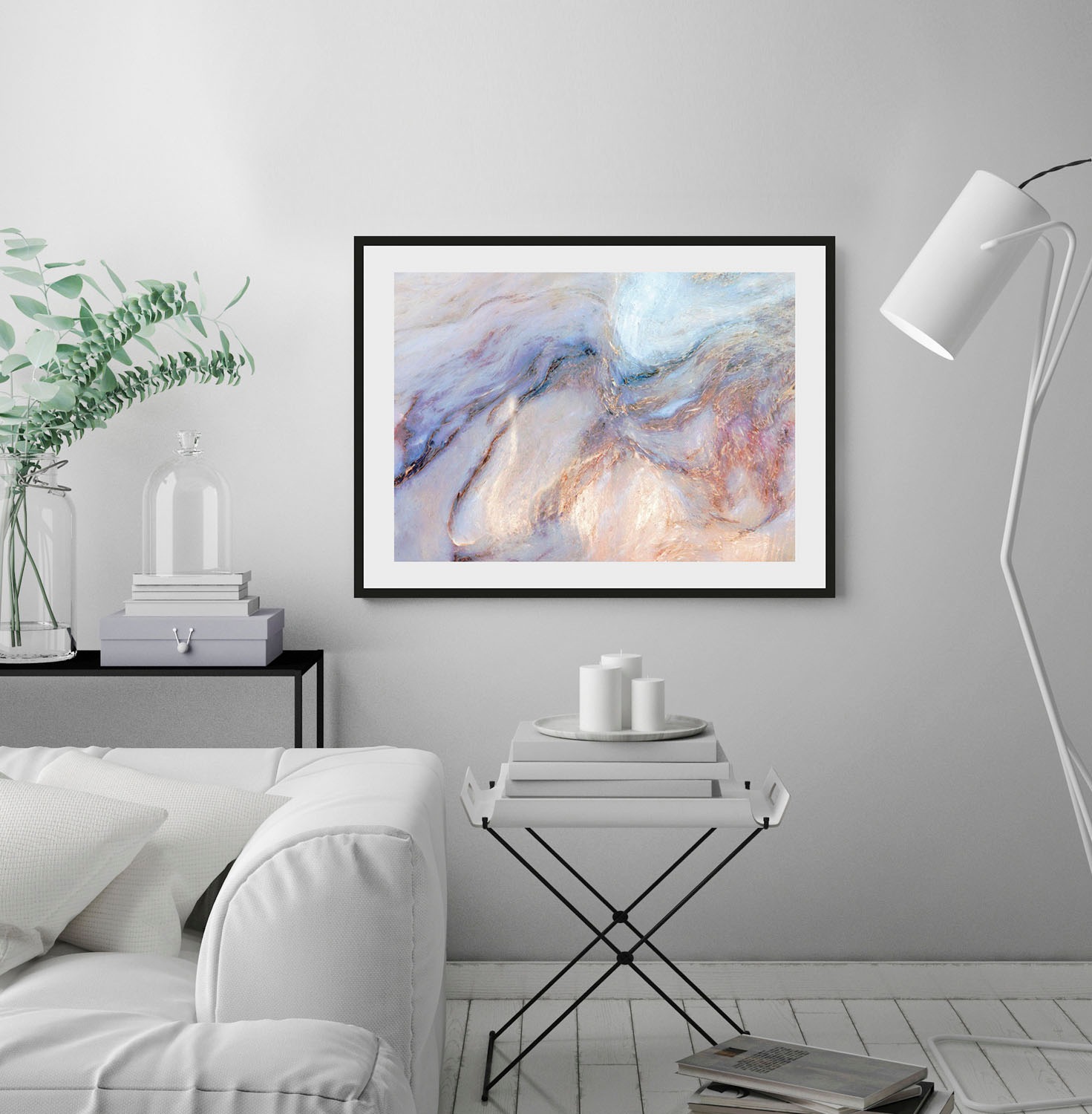 queence Bild »Mandala«, Abstrakt-Marmor-Kunst-Gemälde, (1 St.), HD Premium günstig online kaufen