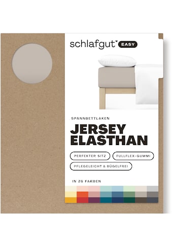 Spannbettlaken »EASY Jersey Elasthan«