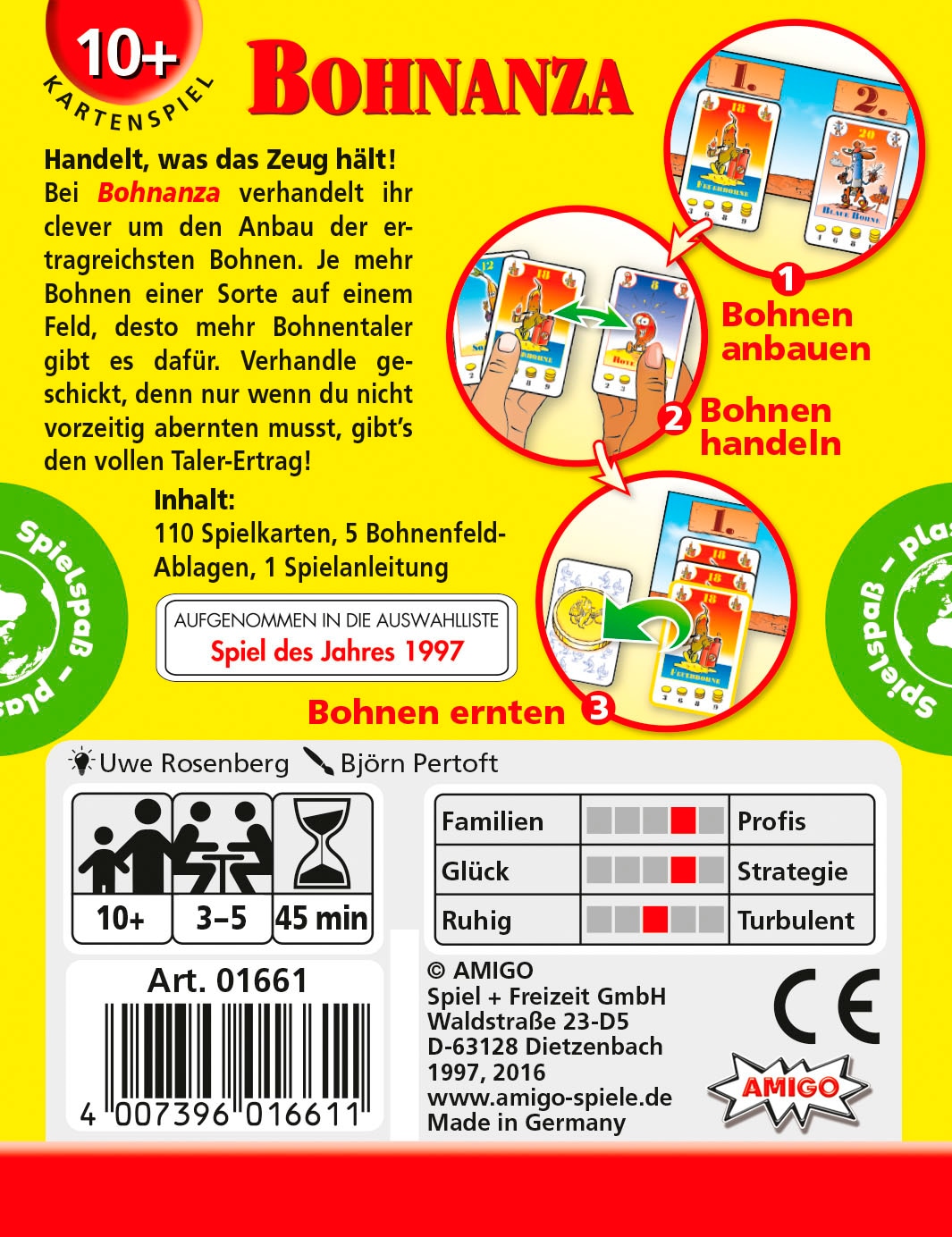 AMIGO Spiel »Bohnanza« Made in Germany