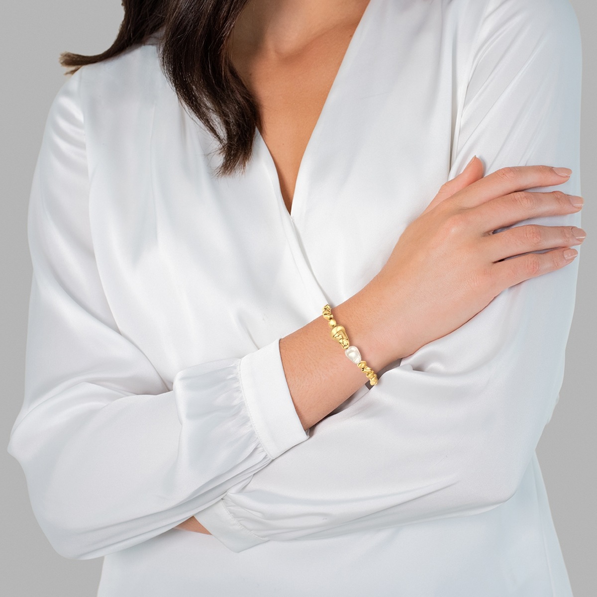 Yokoamii Armband »Y101«, (1 tlg.), mit Perle