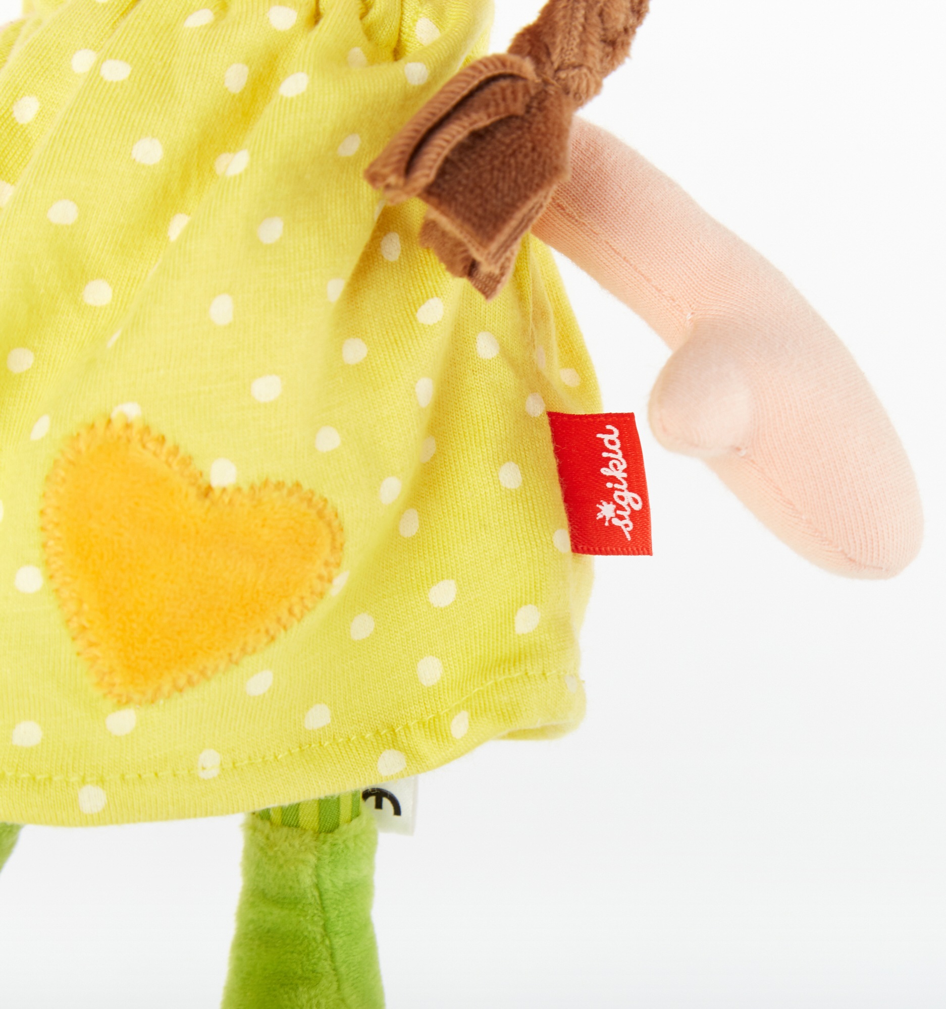 Sigikid Stoffpuppe »Brenda Bilipup, gelb«