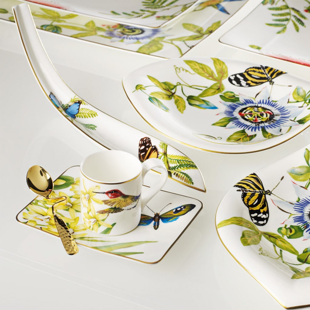 Villeroy & Boch Espressotasse »Mokka- / Espressotassen Amazonia 80 ml 6er Set bunt«