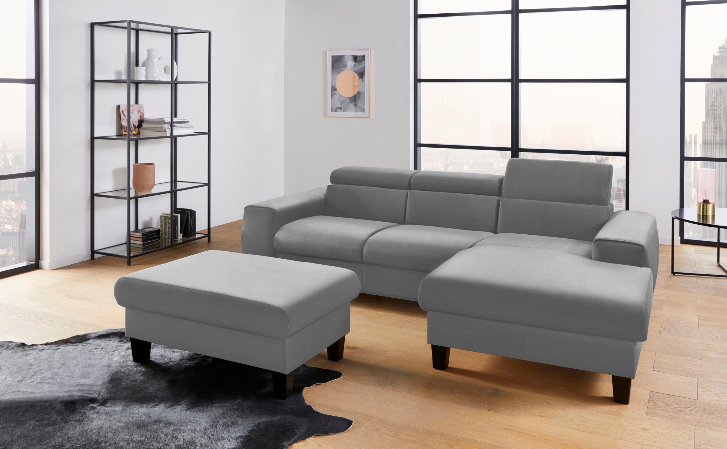 COTTA Polstergarnitur »Morven L-Form«, (Set), Set bestehend aus: Ecksofa mi günstig online kaufen