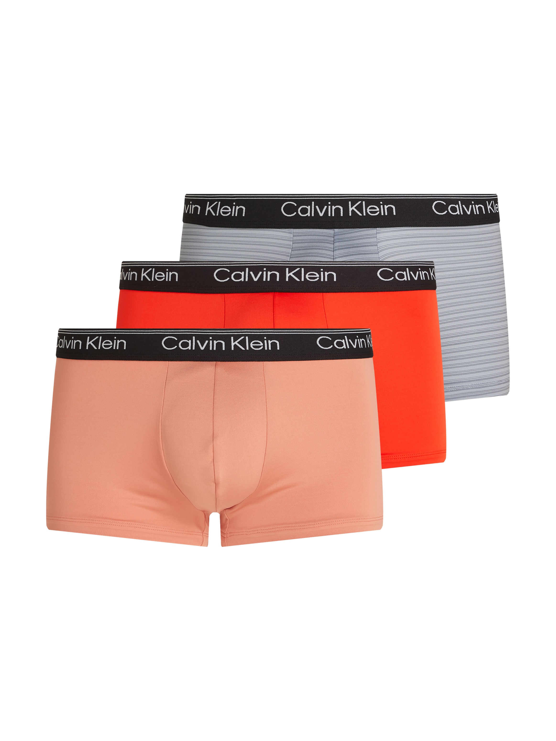 Calvin Klein Underwear Trunk »LOW RISE TRUNK 3PK«, (Packung, 3 St., 3er), mit Logo-Stretchbund