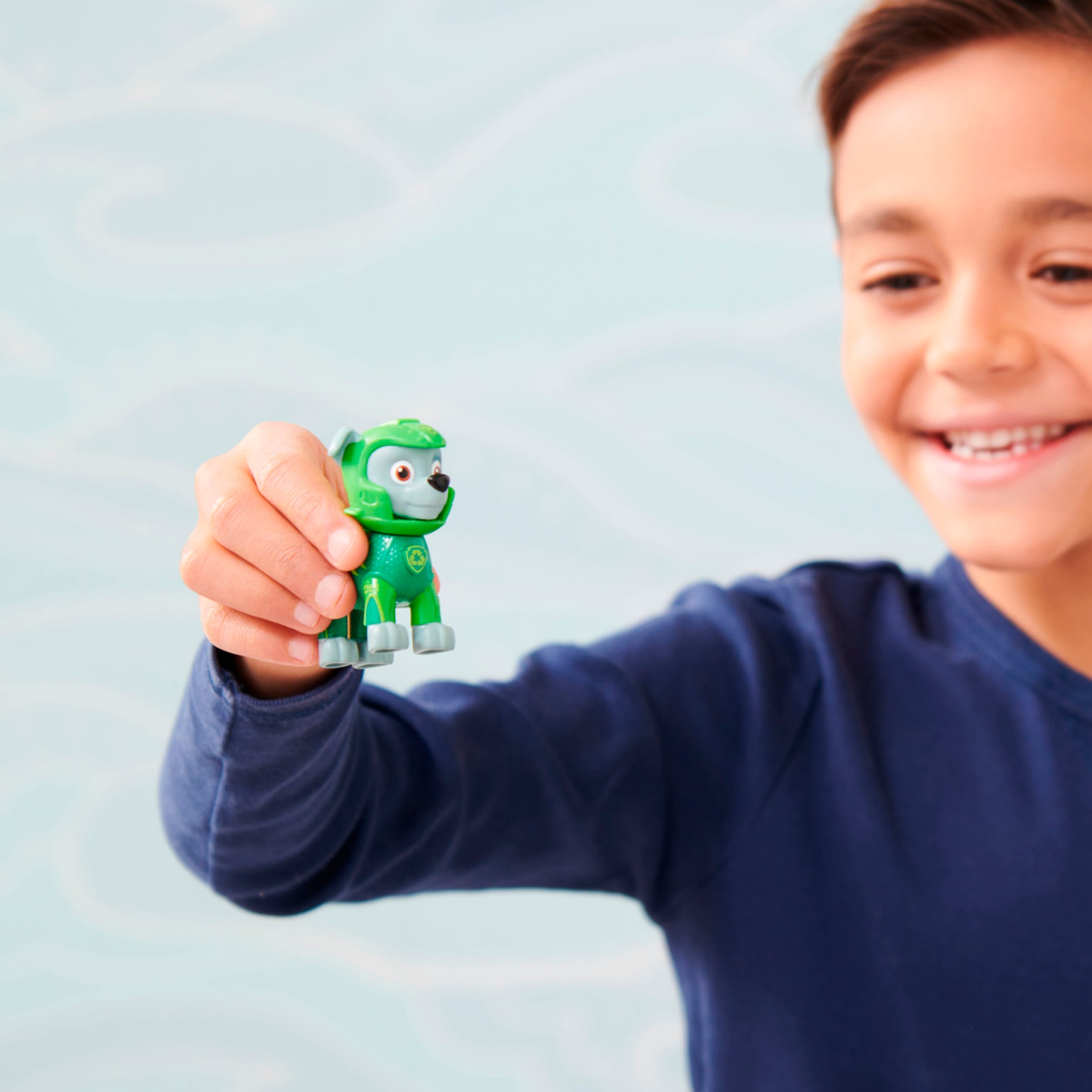 Spin Master Spielfigur »Paw Patrol - Aqua Pups - Hero Pups Solid Rocky«, (Set)