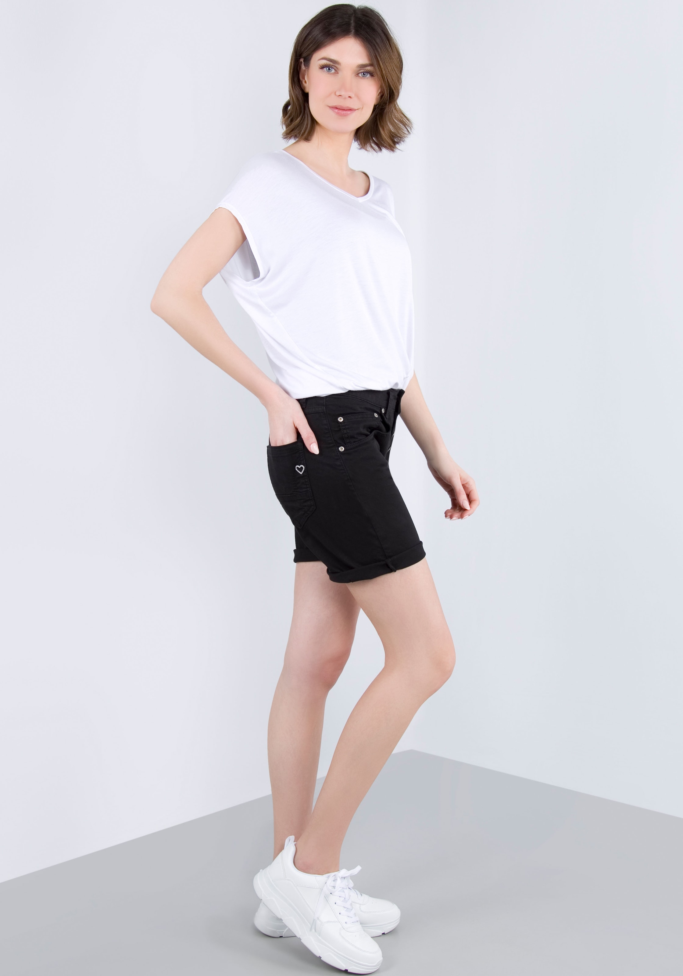 Please Jeans Shorts »Boyfriend«