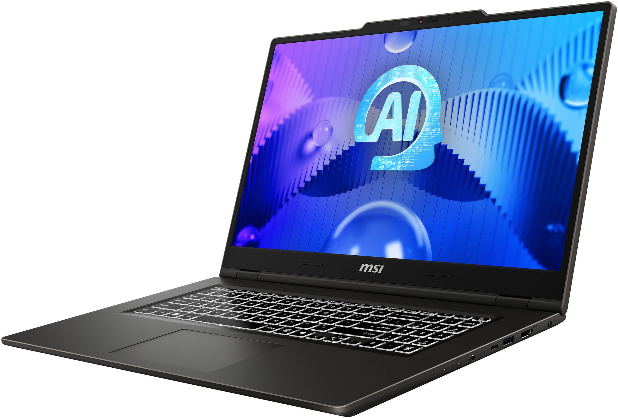 MSI Notebook »Venture Pro 17 AI A1UDXG-017« 43,9 cm / 17,3 ″ Intel Core Ultra 5 GeForce RTX 3050 1.000 GB SSD