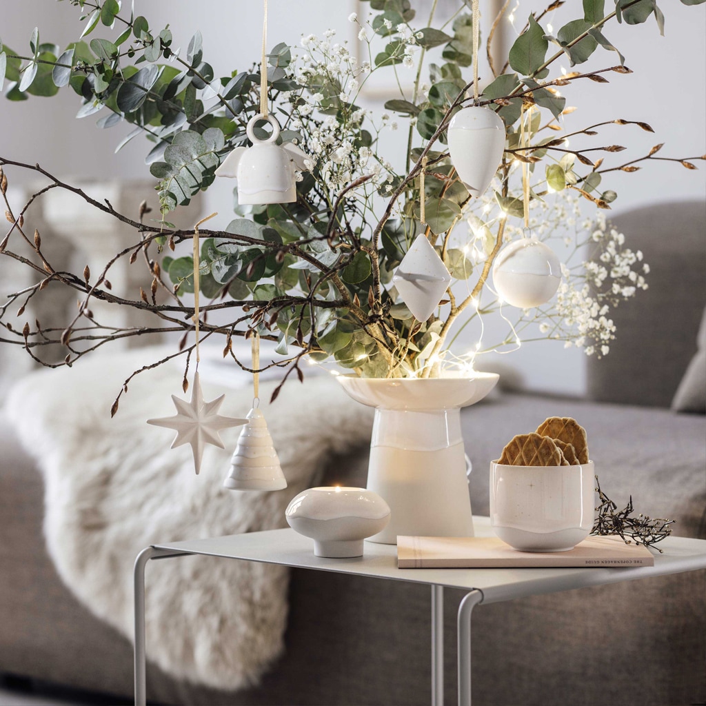 like. by Villeroy & Boch Weihnachtsfigur »Ornament Tropfen Winter Glow beige«