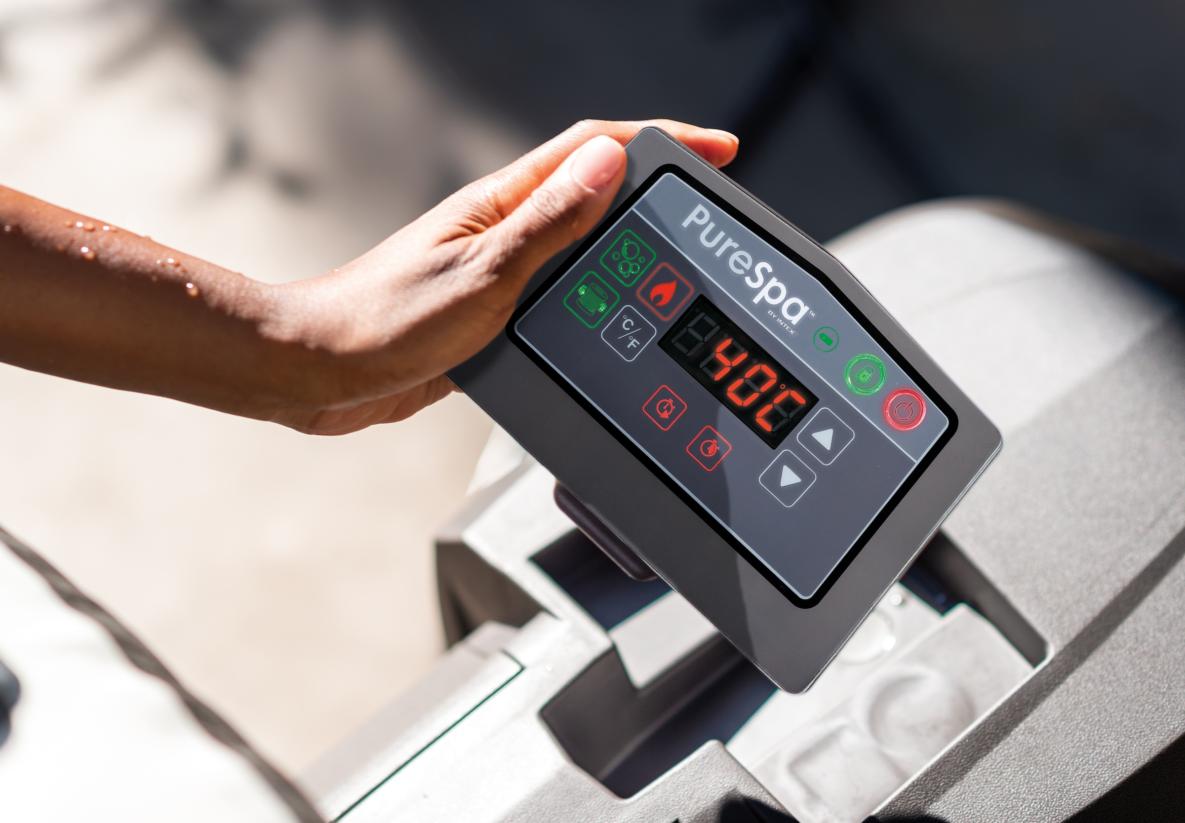 Intex Whirlpool »Greywood Deluxe«