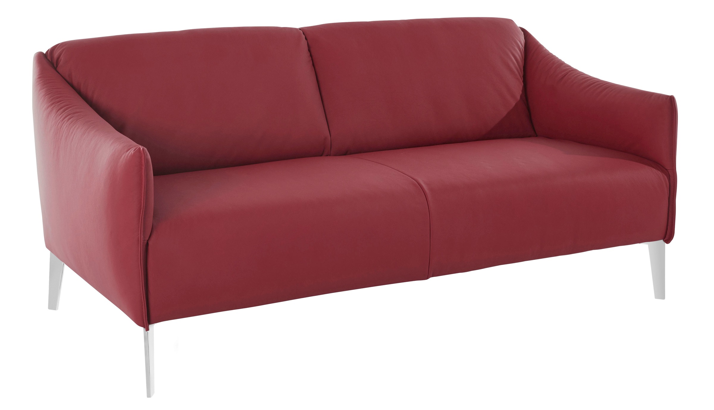 W.SCHILLIG 2,5-Sitzer »sally«, mit Metall-Winkelfüßen in Chrom glänzend, Breite 174 cm