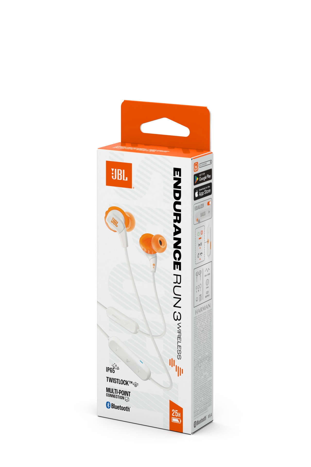 JBL wireless In-Ear-Kopfhörer »Endurance Run 3 Wireless« A2DP Bluetooth Freisprechfunktion