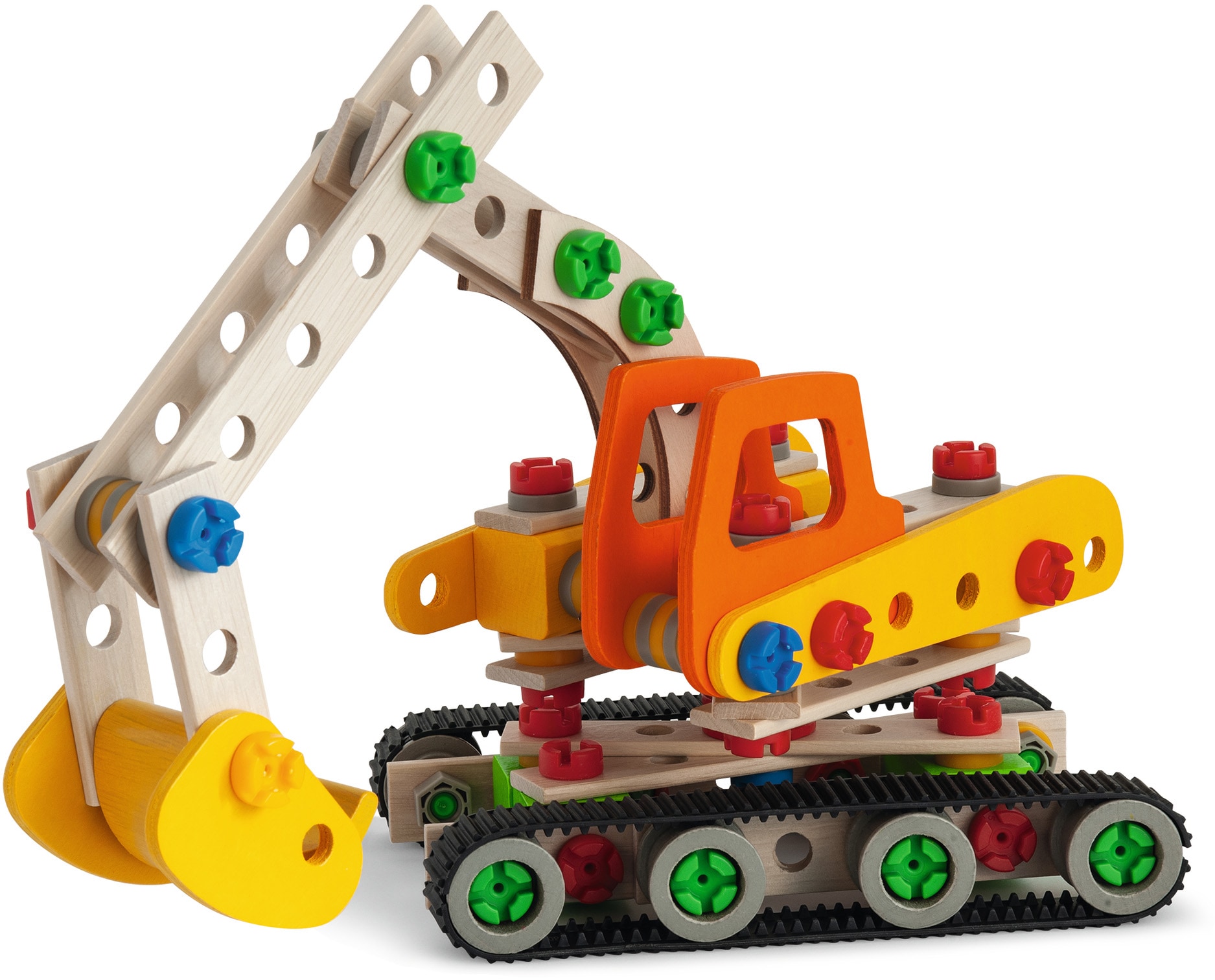 Eichhorn Konstruktionsspielsteine »Constructor Raupenbagger«, (170 St.), Made in Germany, FSC®- schützt Wald - weltweit