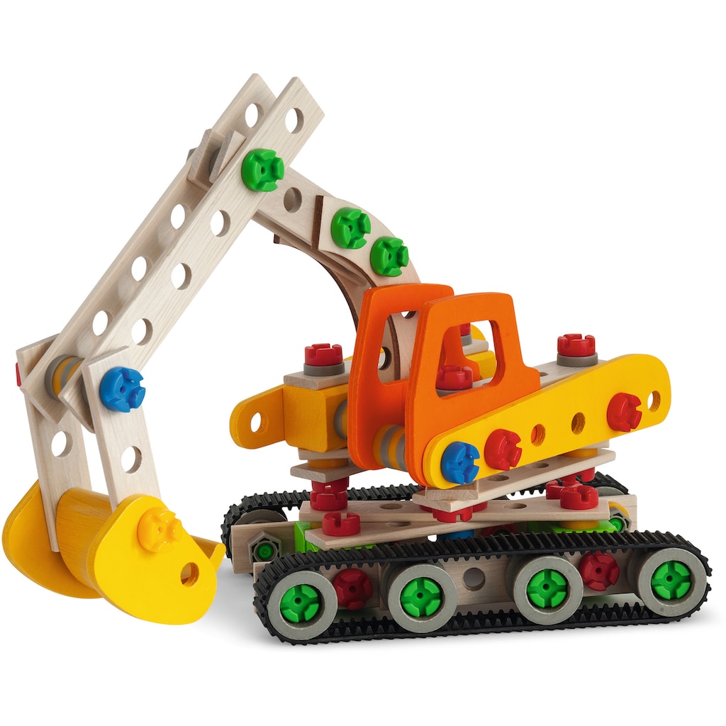 Eichhorn Konstruktionsspielsteine »Constructor Raupenbagger«, (170 St.)