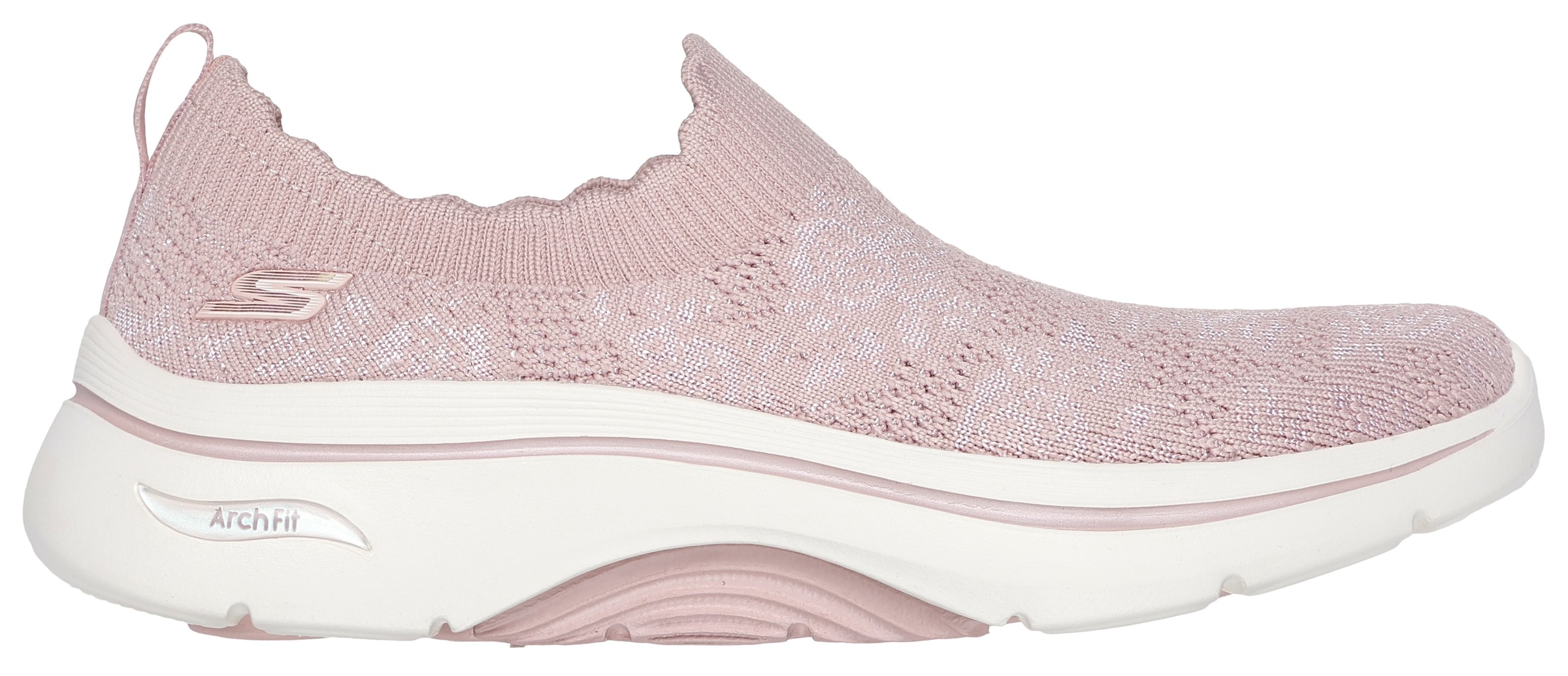 Skechers Slip-On Sneaker »GO WALK ARCH FIT 2.0-ROSA LINDA«, Trainingsschuh, Schnürschuh mit rückfederndem Ultra Go