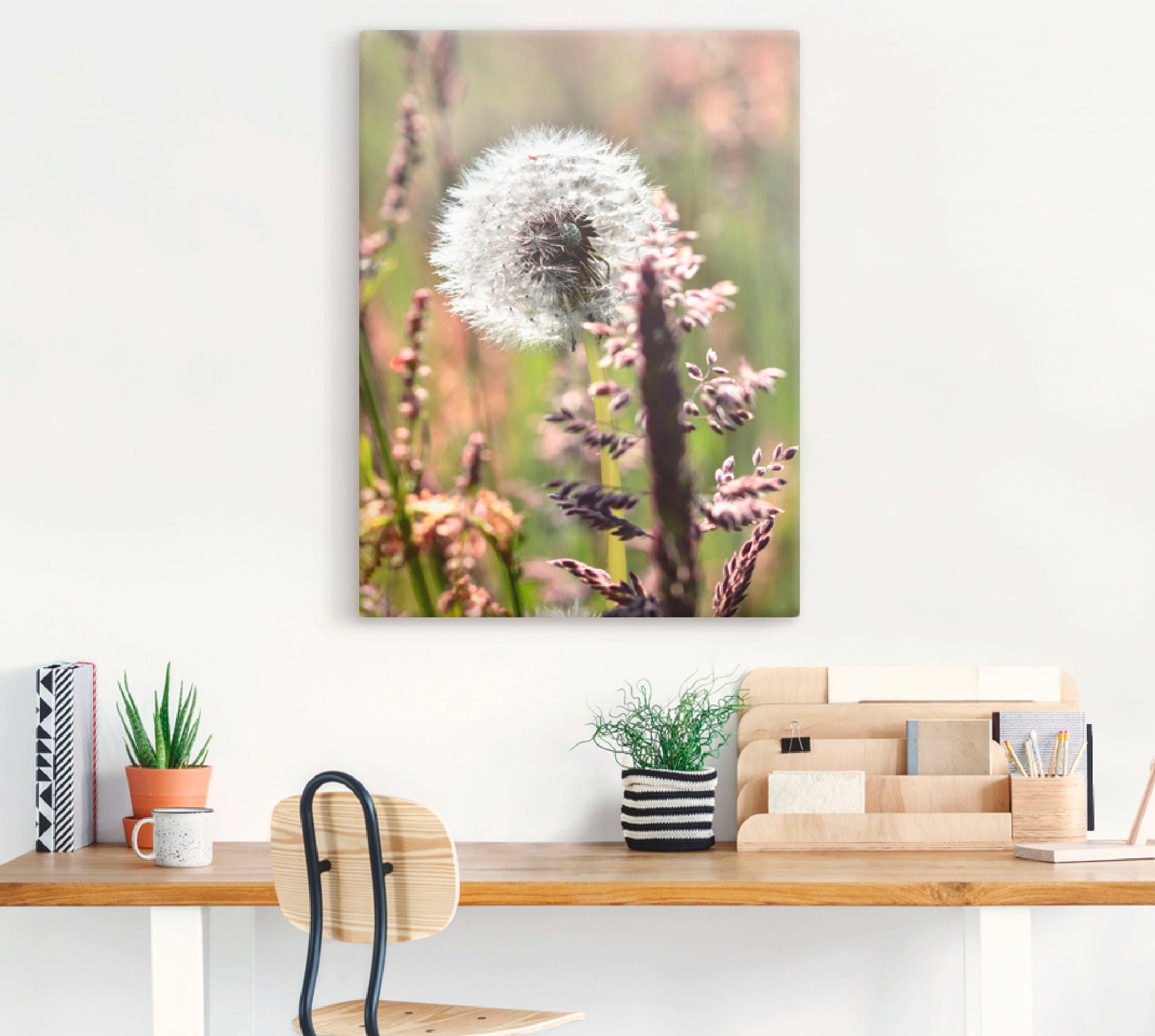 Artland Wandbild »Pusteblume III«, Blumen, (1 St.), als Leinwandbild, Poster in verschied. Größen