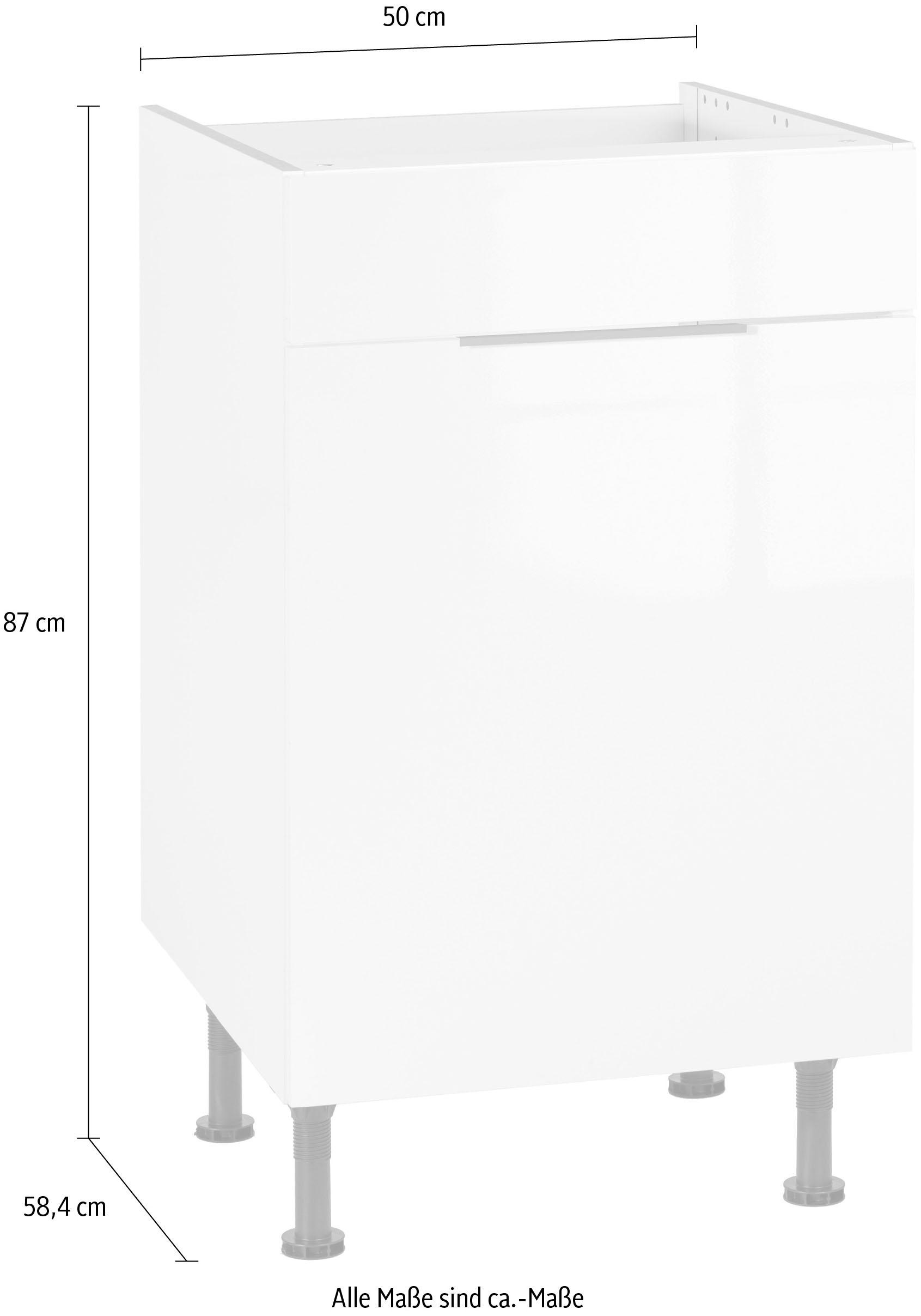 OPTIFIT Spülenschrank »Tara«, Breite 50 cm