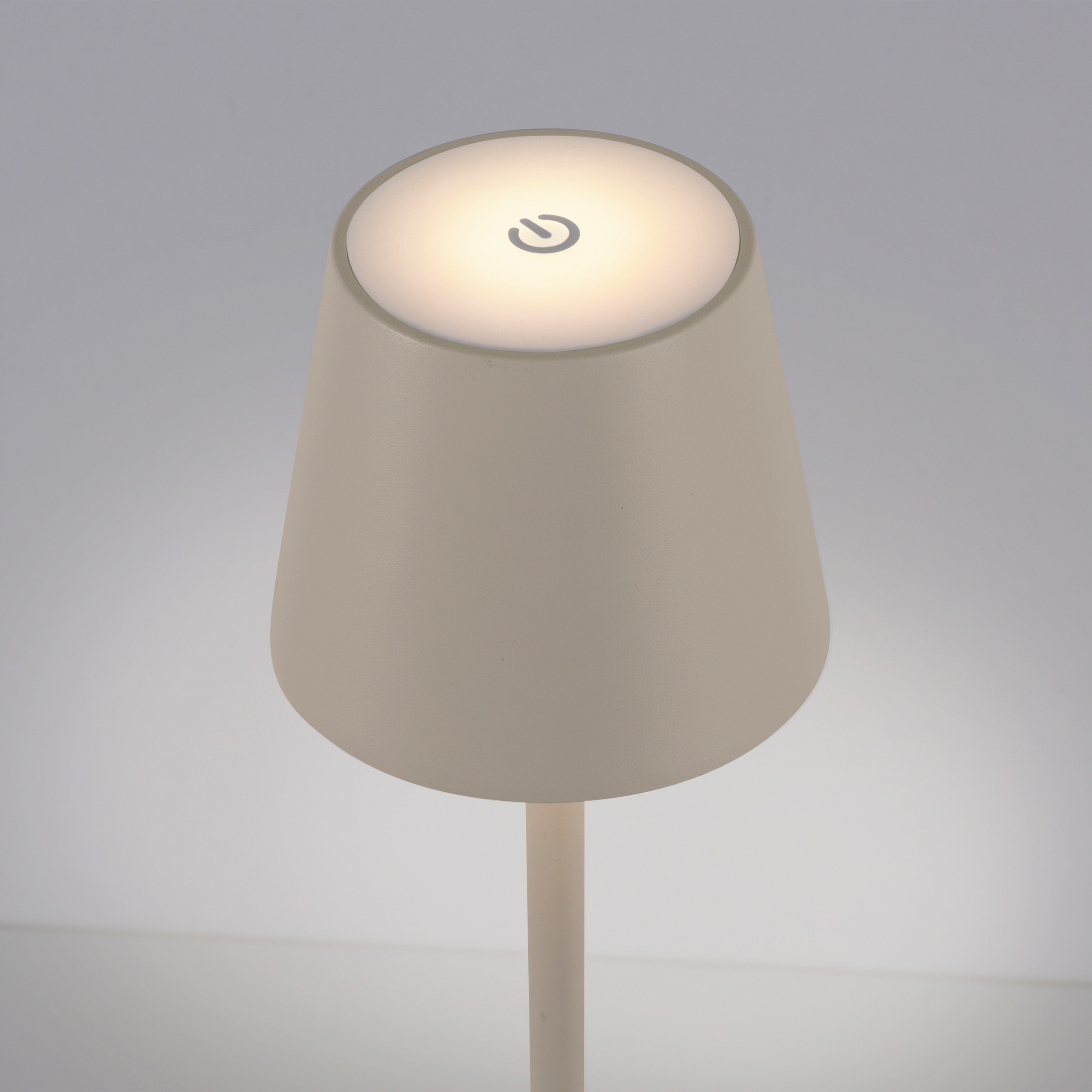 JUST LIGHT LED Tischleuchte »EURIA, 2er Set«, 1 flammig, Leuchtmittel LED-Board | LED fest integriert, LED Akku Tischlampe