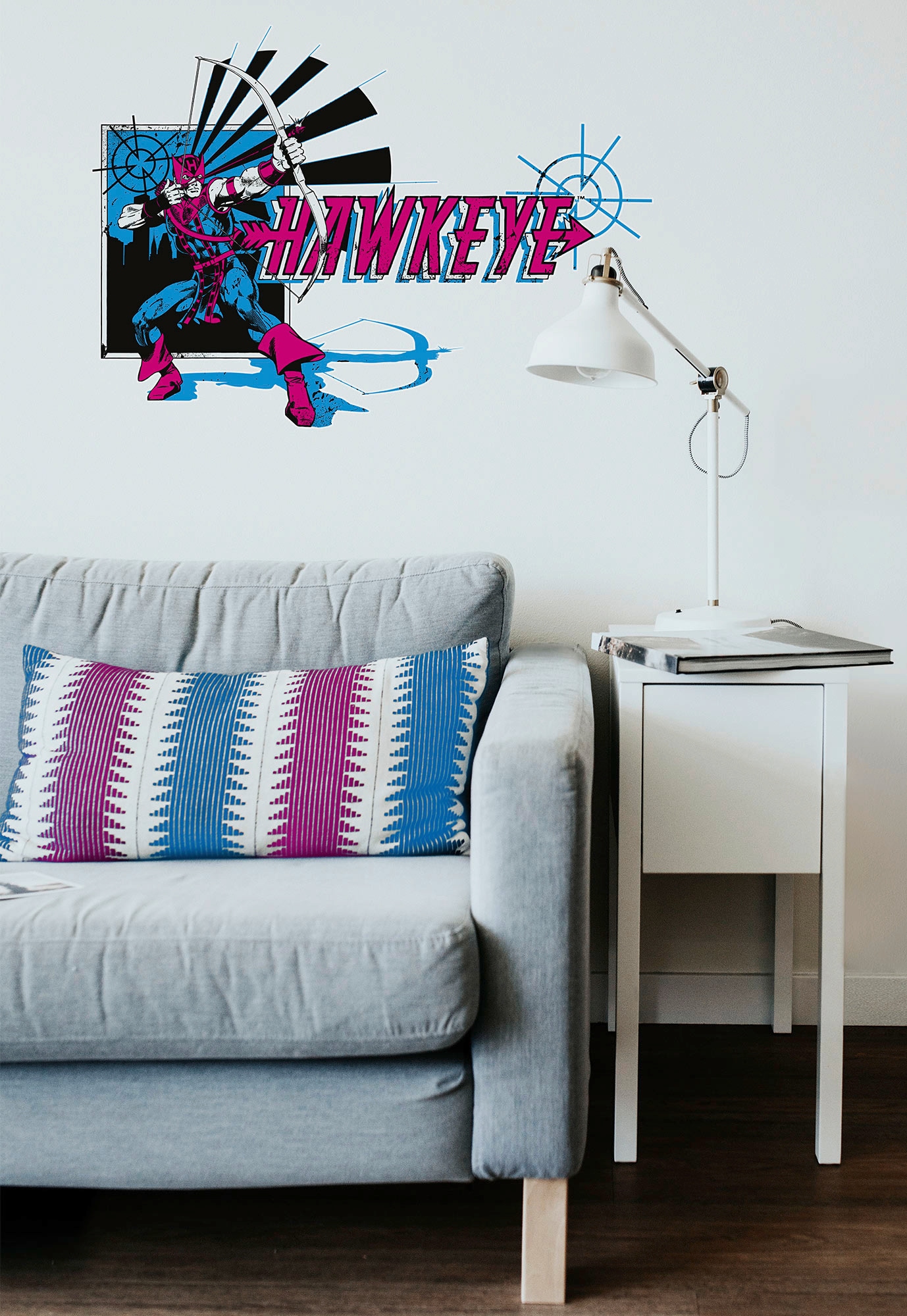 Komar Wandtattoo »Hawkeye Comic Classic - Größe 50 x 70 cm«, (1 St.), selbstklebend, Wandsticker, Kinderzimmer