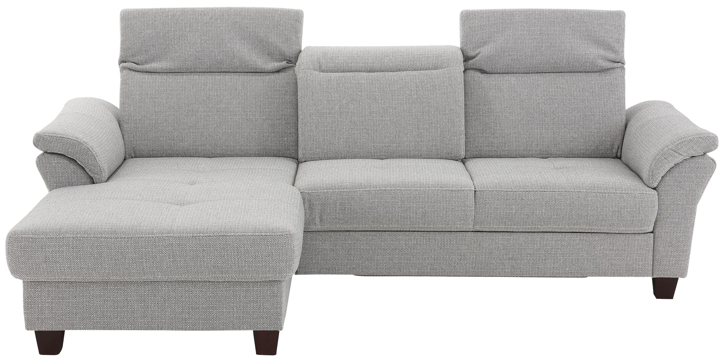 Home affaire Ecksofa "Solvei L-Form", mit Recamierenabschluß und Sitztiefen günstig online kaufen