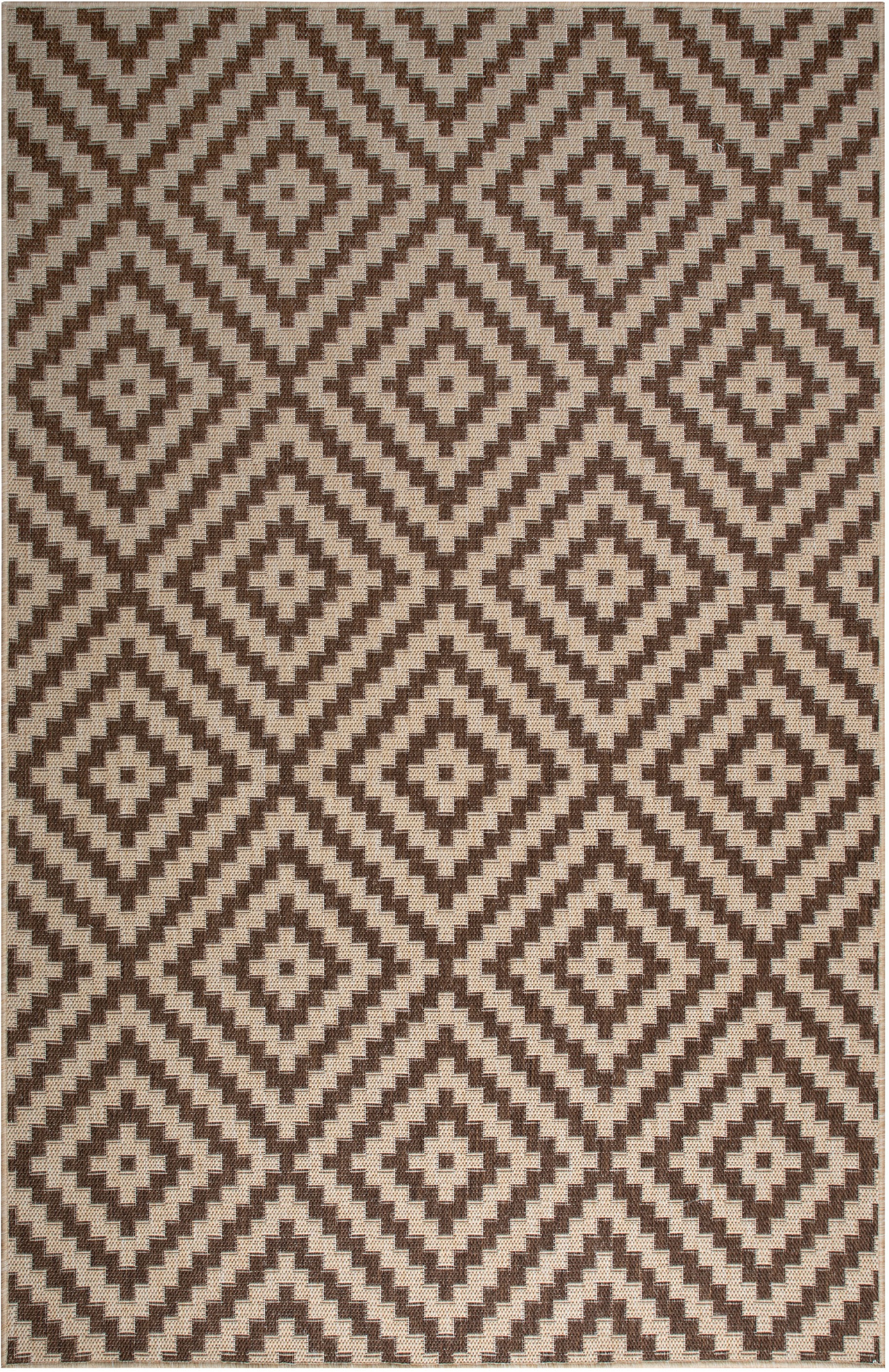 my home Teppich »Cordoba auch als Läufer erhältlich«, rechteckig, 3 mm Höhe, In- und Outdoor geeignet, Sisal-Optik, Wetterfest & UV-beständig, Boho
