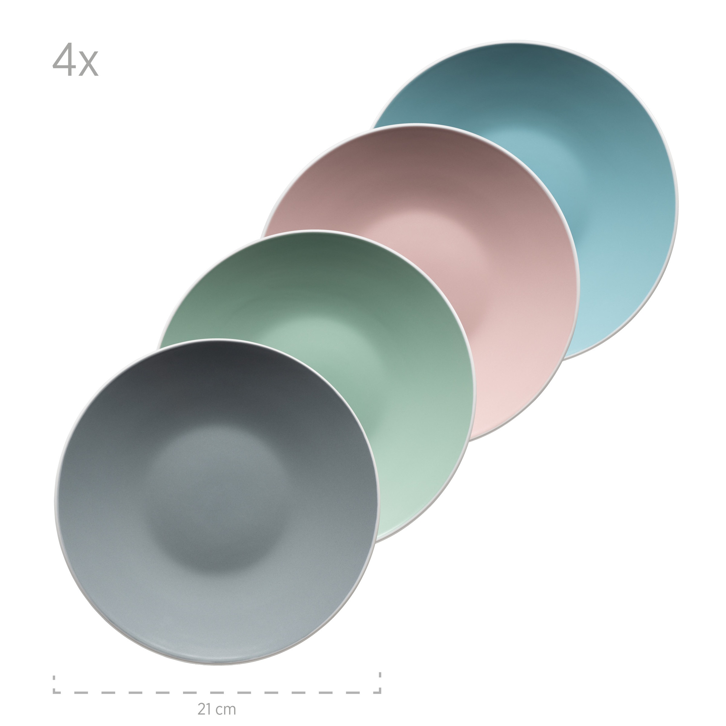 MÄSER Kombiservice »ELISSA II, Geschirr-Set, Steinzeug«