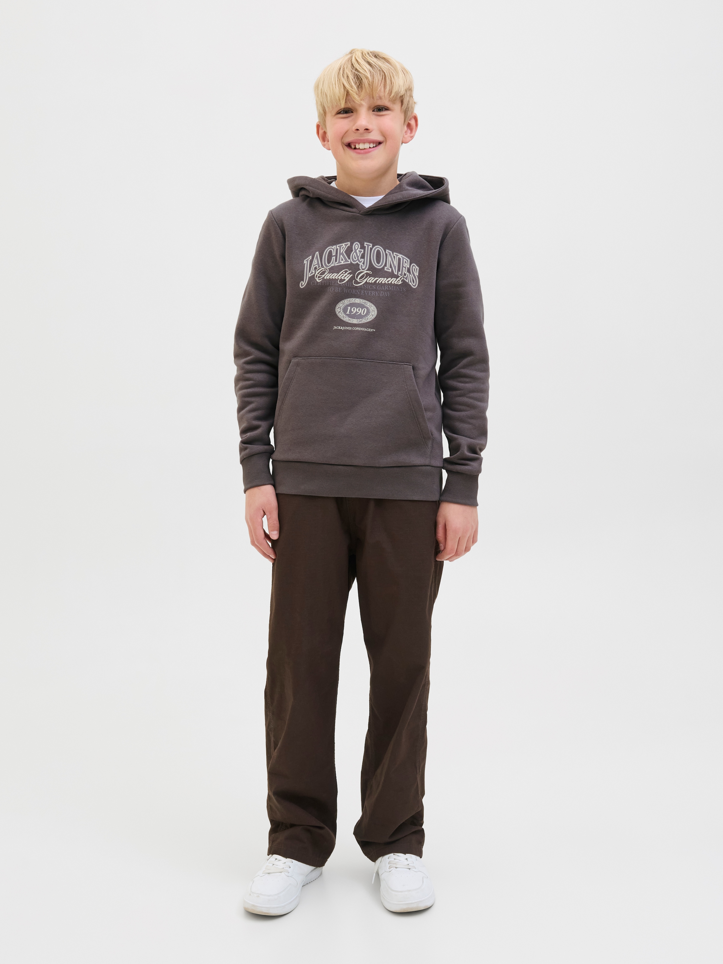 Jack & Jones Junior Kapuzensweatshirt »JJARI BRANDING SWEAT HOOD JNR«
