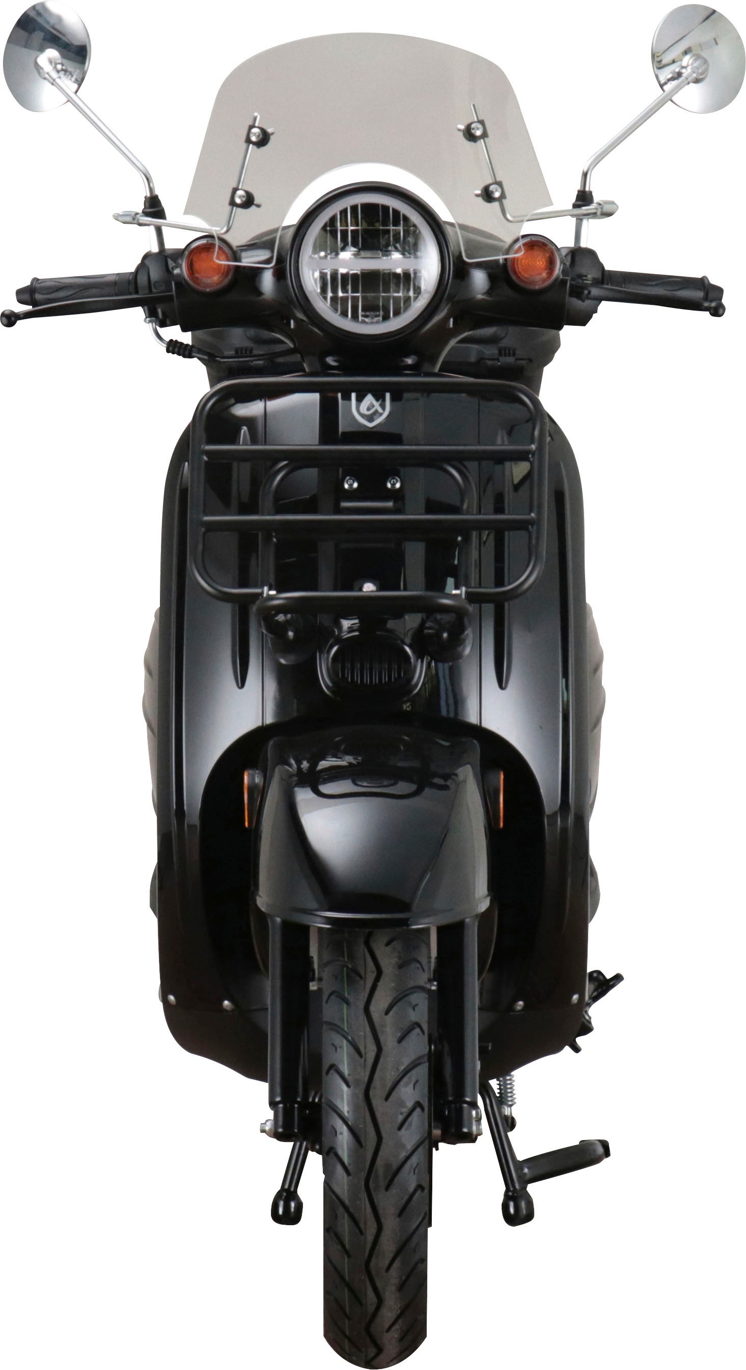 Alpha Motors Motorroller »Adria«, 50 cm³, 45 km/h, Euro 5, 3,1 PS, (inkl. Windschild und Topcase), mit Lenkerschloss und Windschild