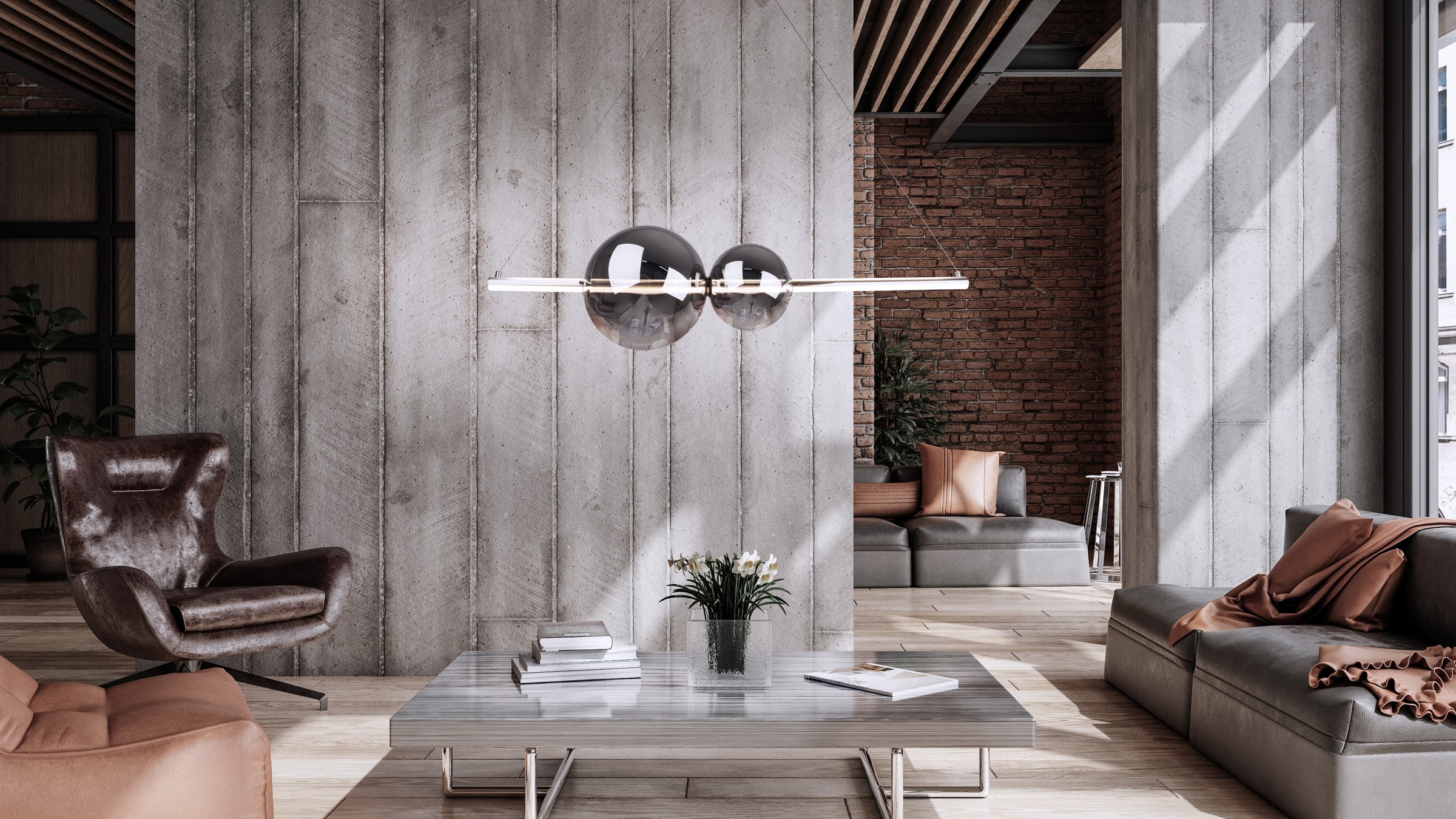 näve LED Pendelleuchte »NOVA«, Leuchtmittel LED-Modul   LED fest integriert günstig online kaufen