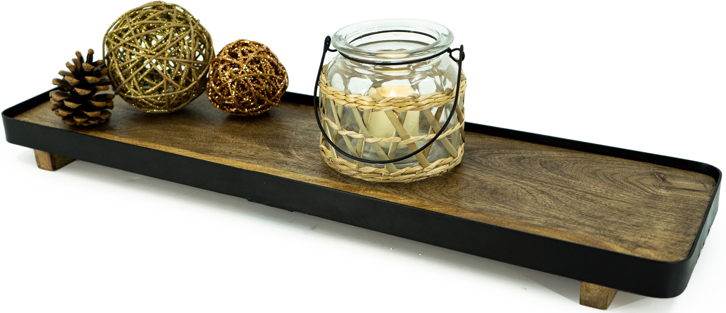 NOOR LIVING Servierplatte, (1 tlg.), aus exclusivem Mango-Holz günstig online kaufen