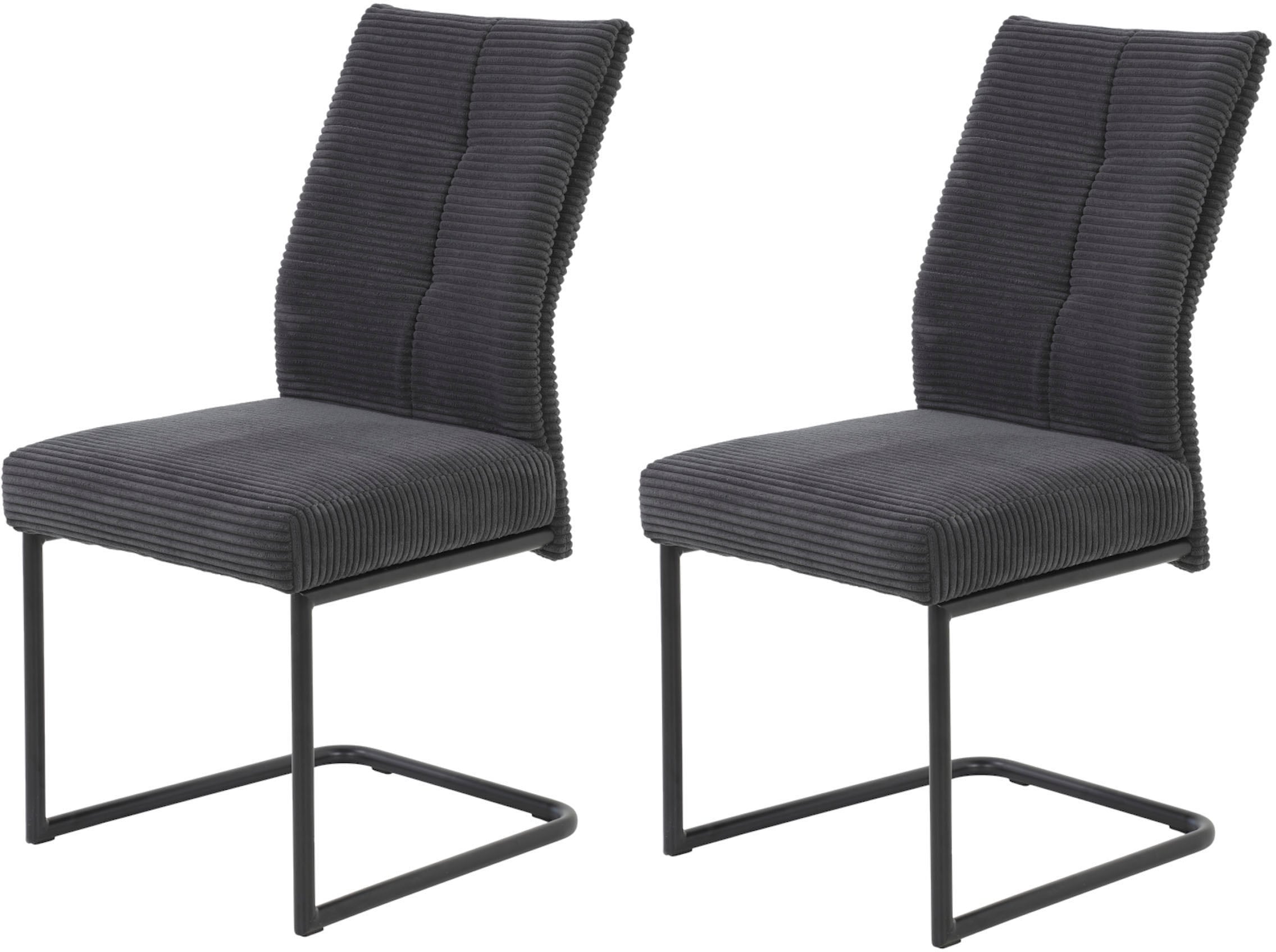 HELA Esszimmerstuhl »Dagmar«, (Set), 2 St., Breitcord, Schwingstuhl mit beq günstig online kaufen