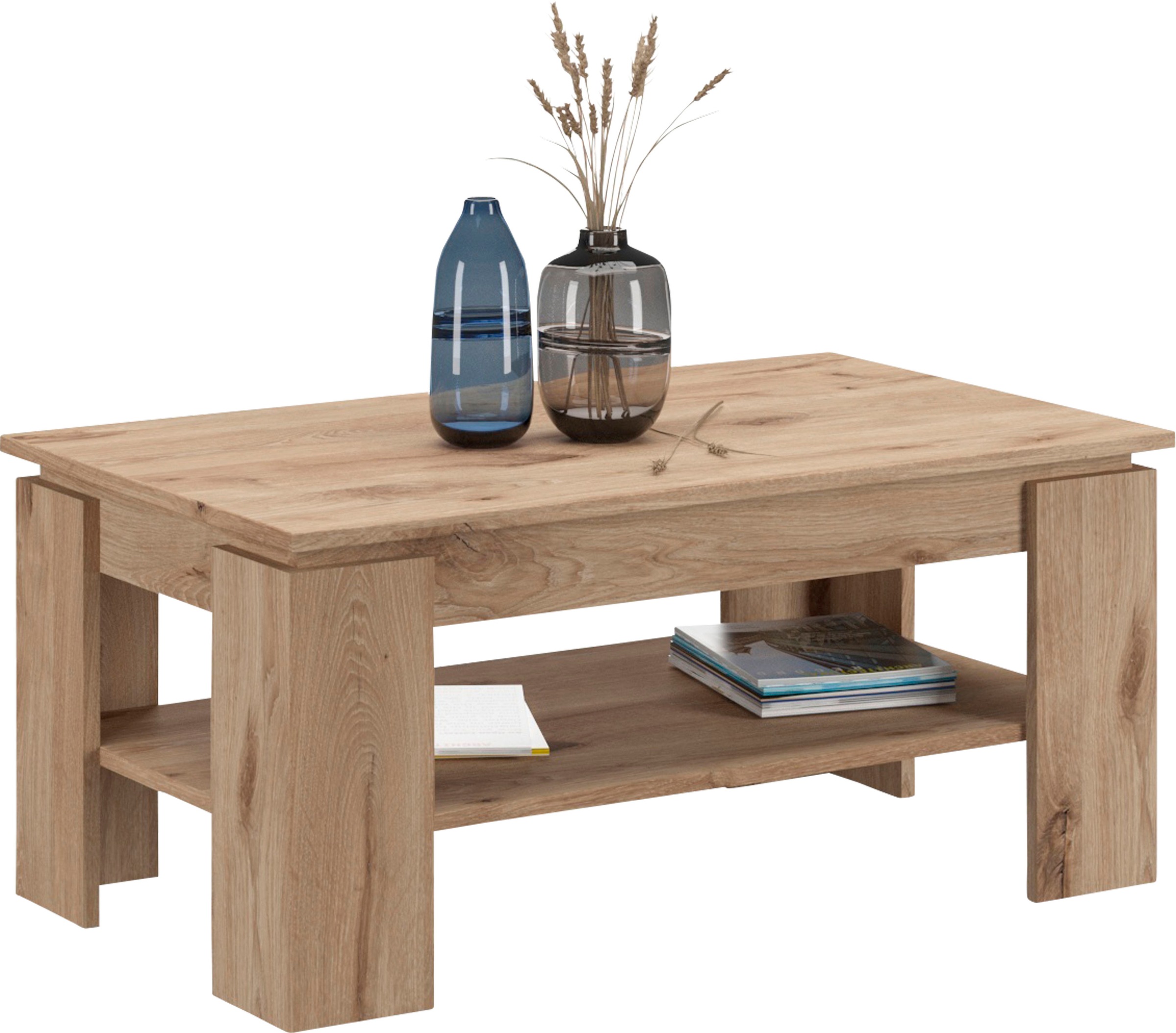 INOSIGN Couchtisch »Kalmar, rechteckig, 100 x 60 cm, 1 Ablageboden«, Sofati günstig online kaufen
